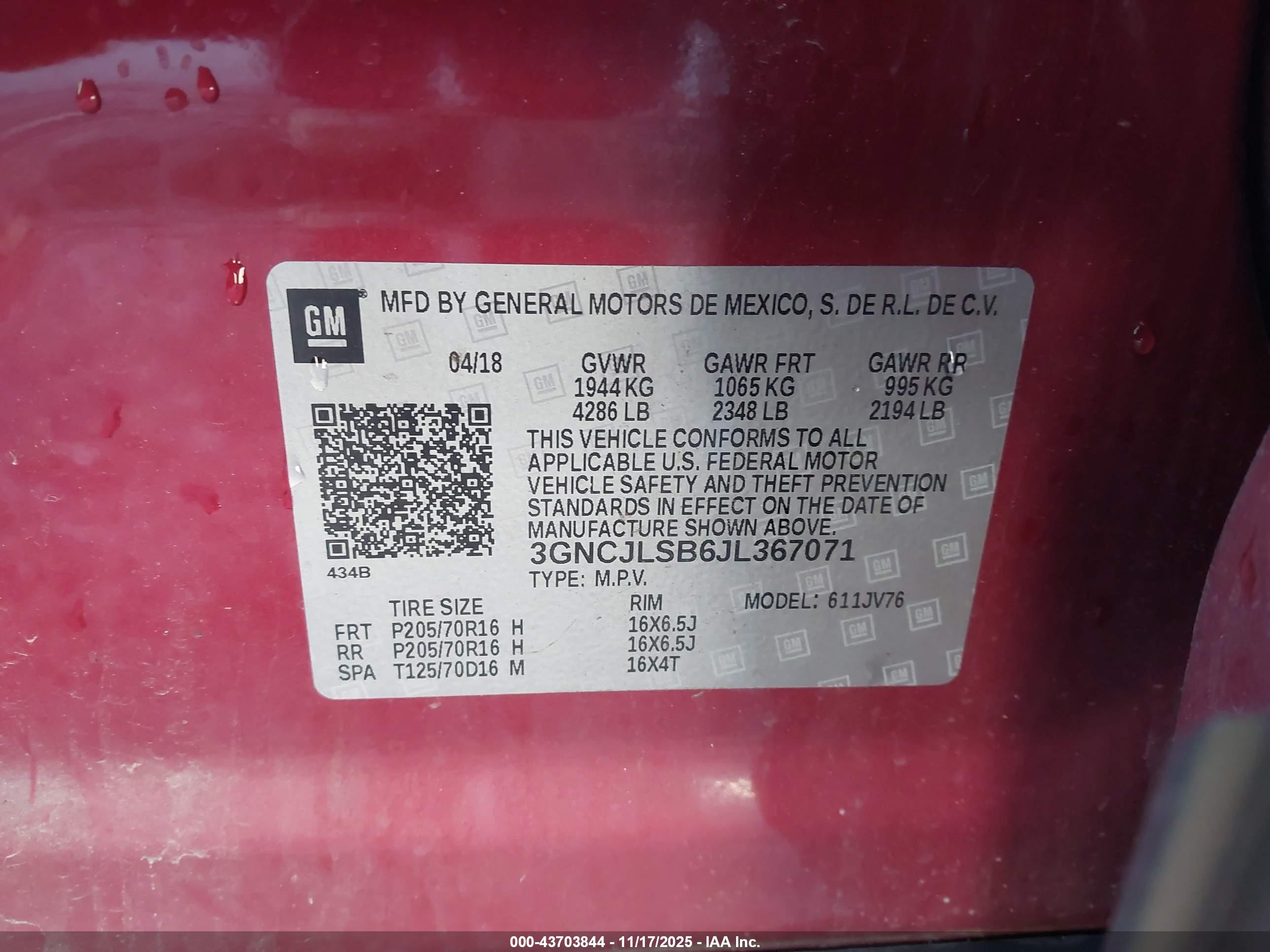 CHEVROLET TRAX image 9