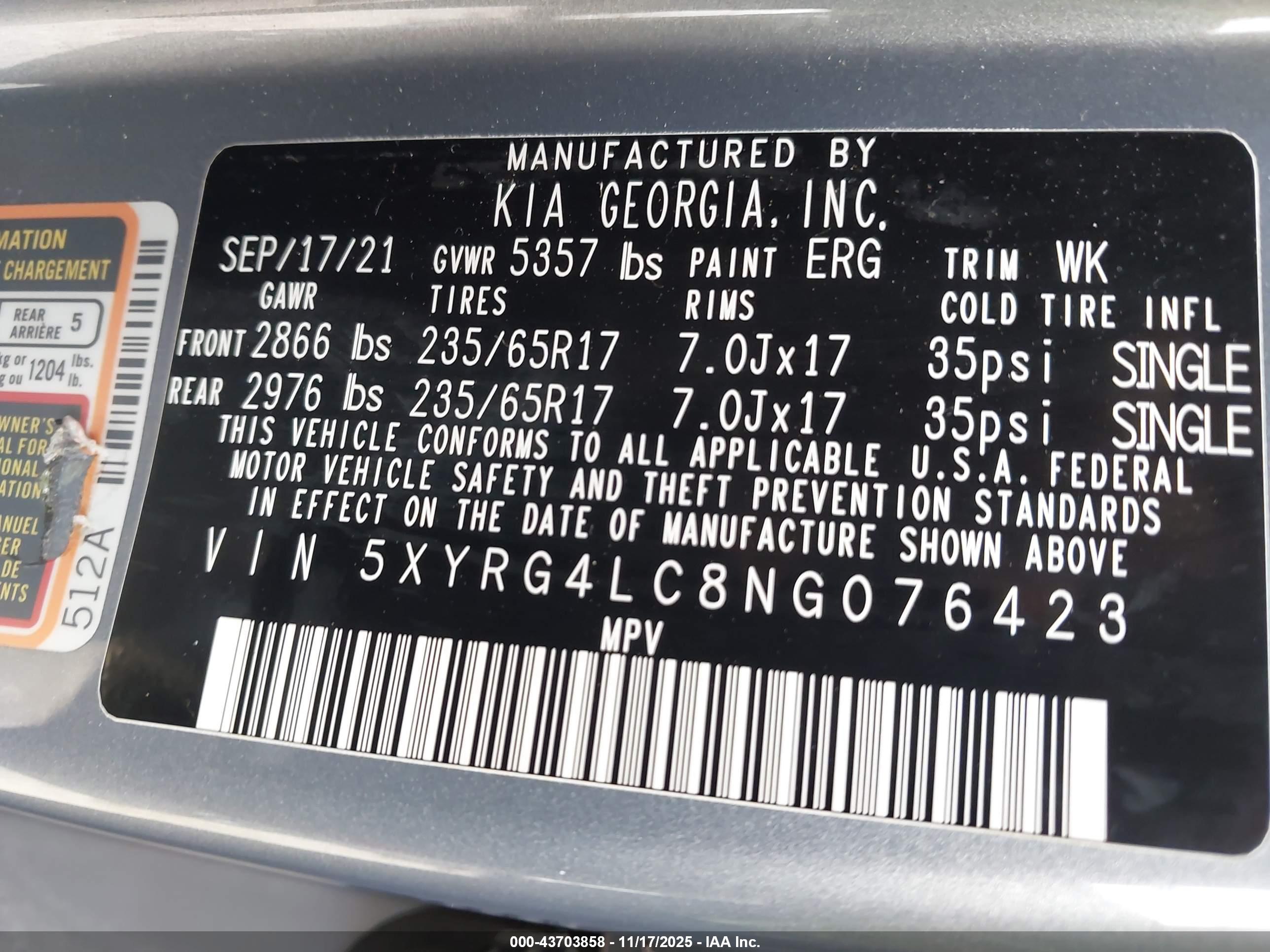 KIA SORENTO image 9
