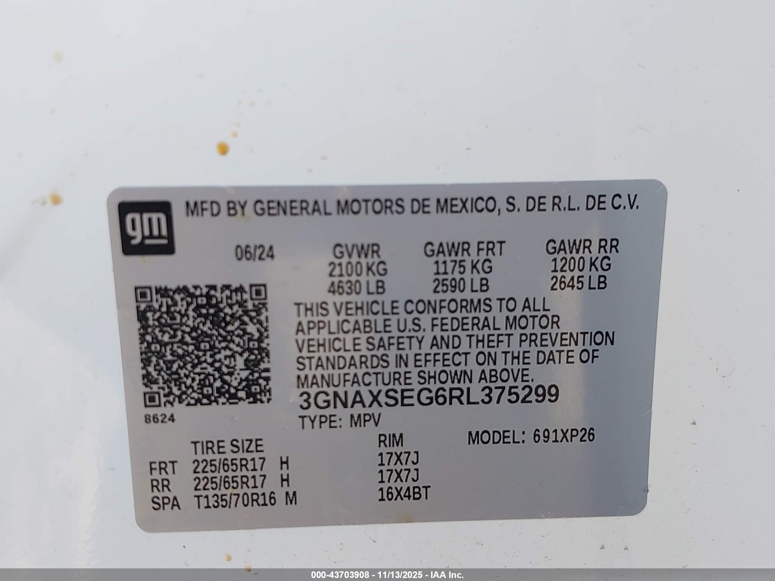 CHEVROLET EQUINOX image 9