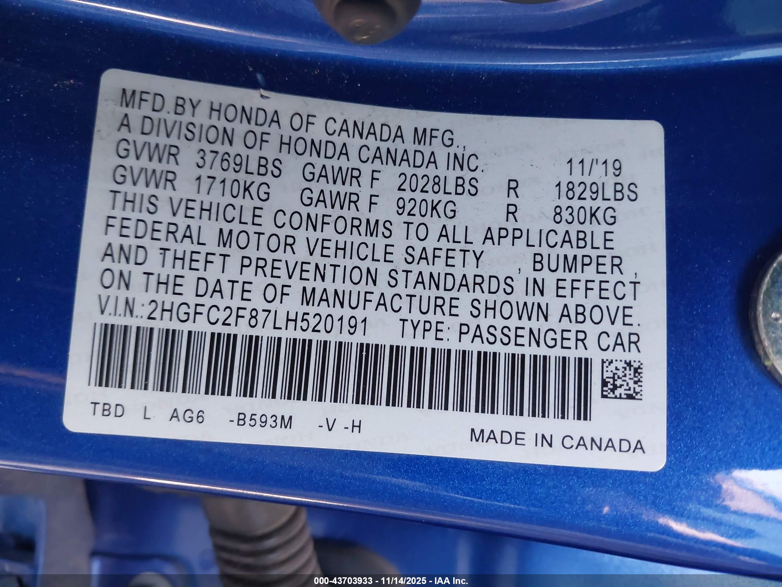 HONDA CIVIC image 9