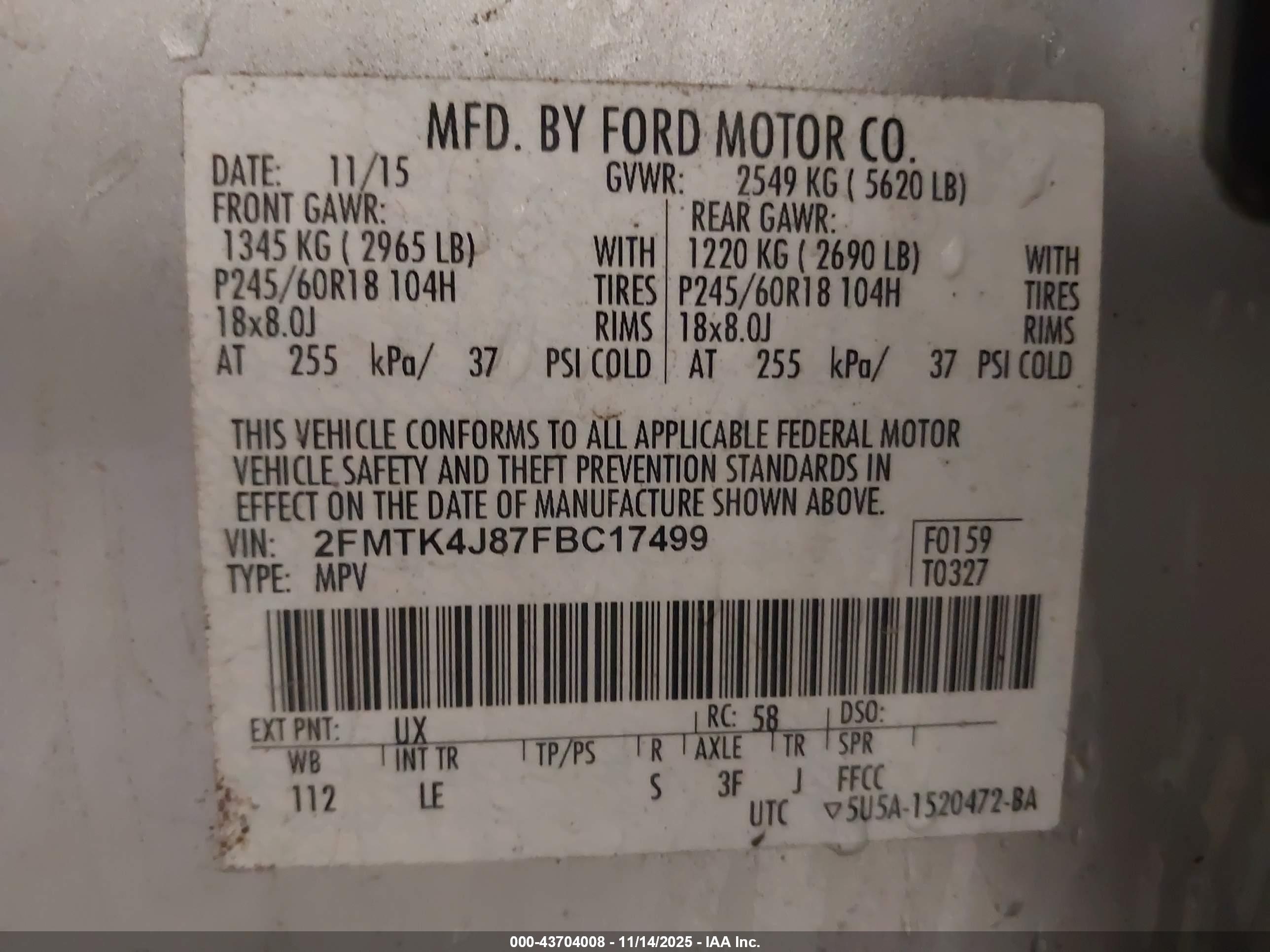 FORD EDGE image 9