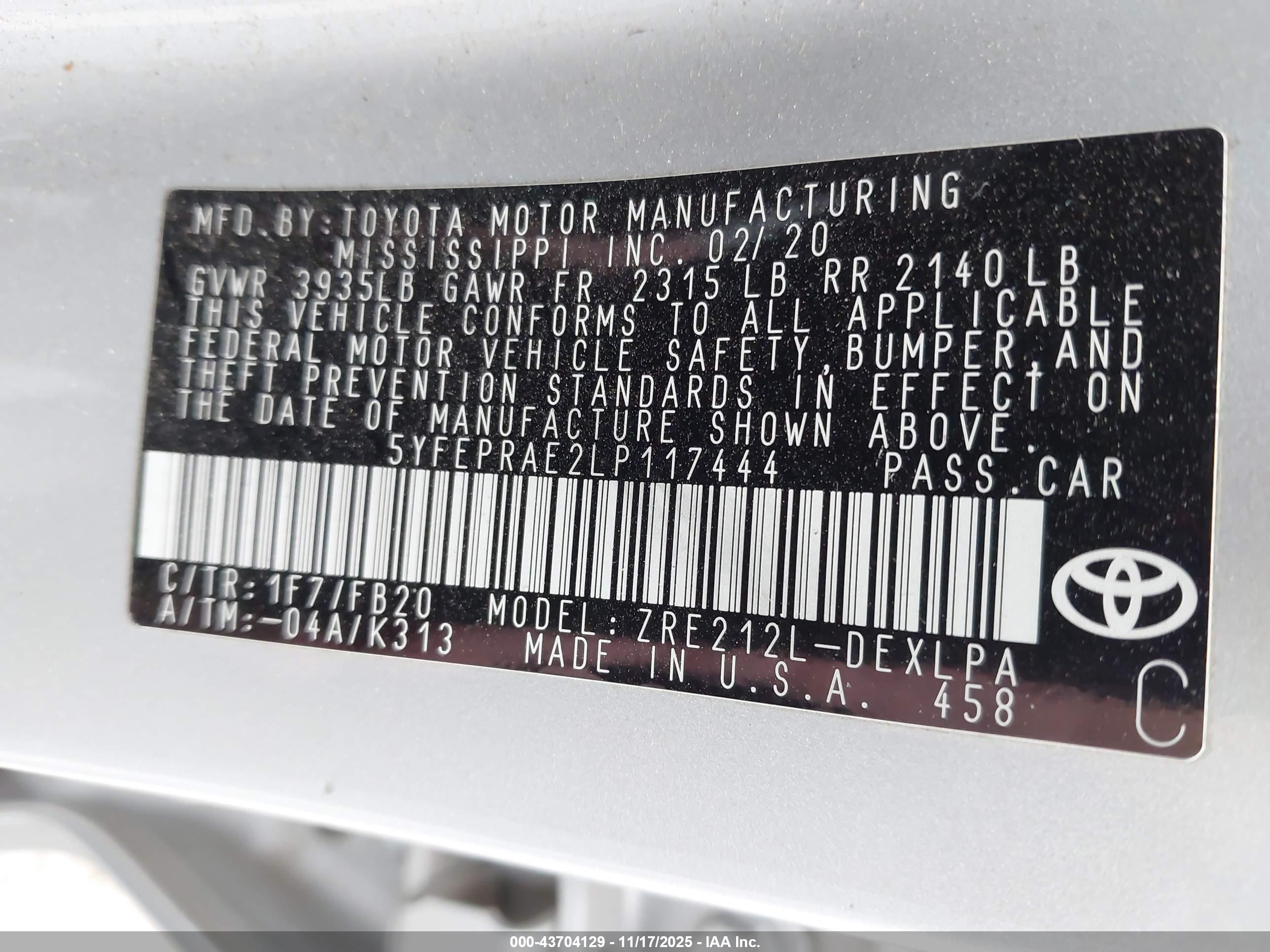 TOYOTA COROLLA image 9