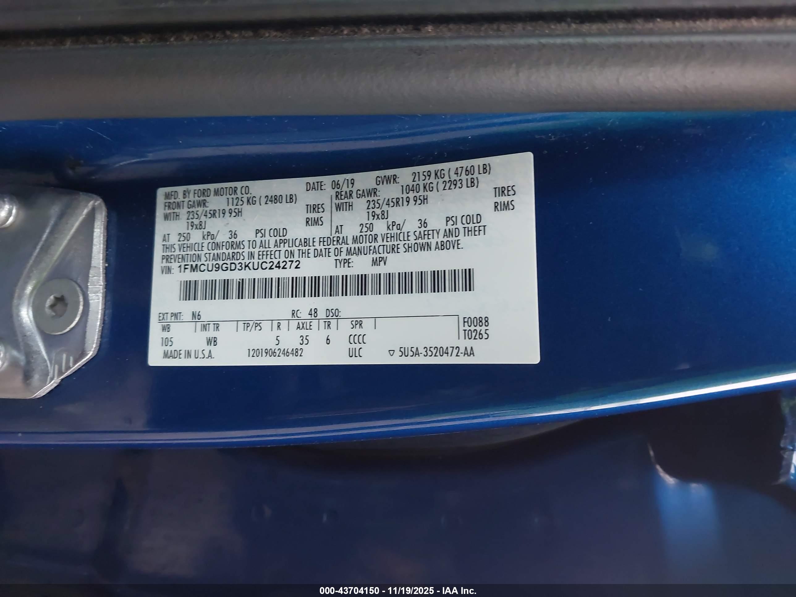 FORD ESCAPE image 9