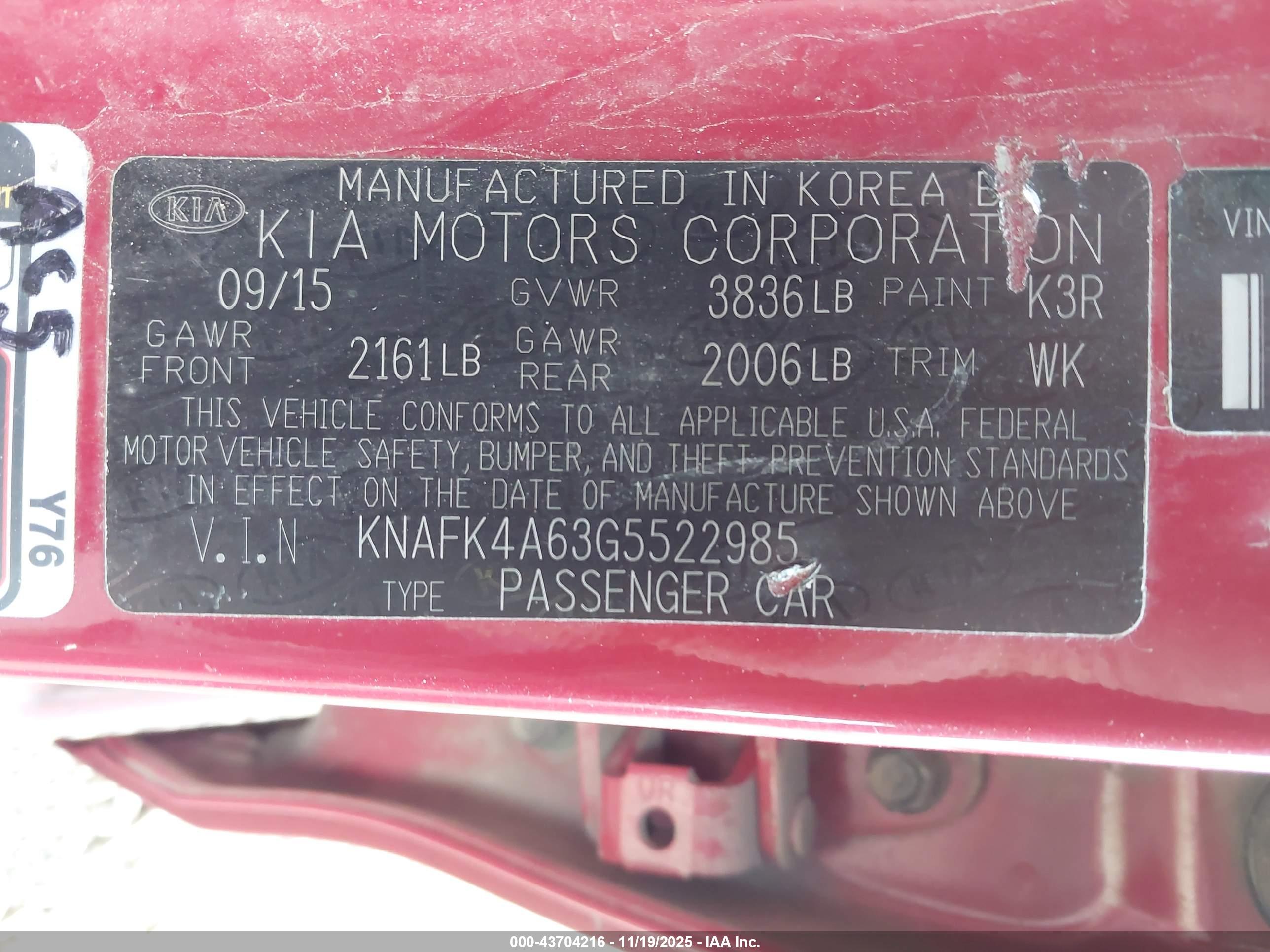 KIA FORTE image 9