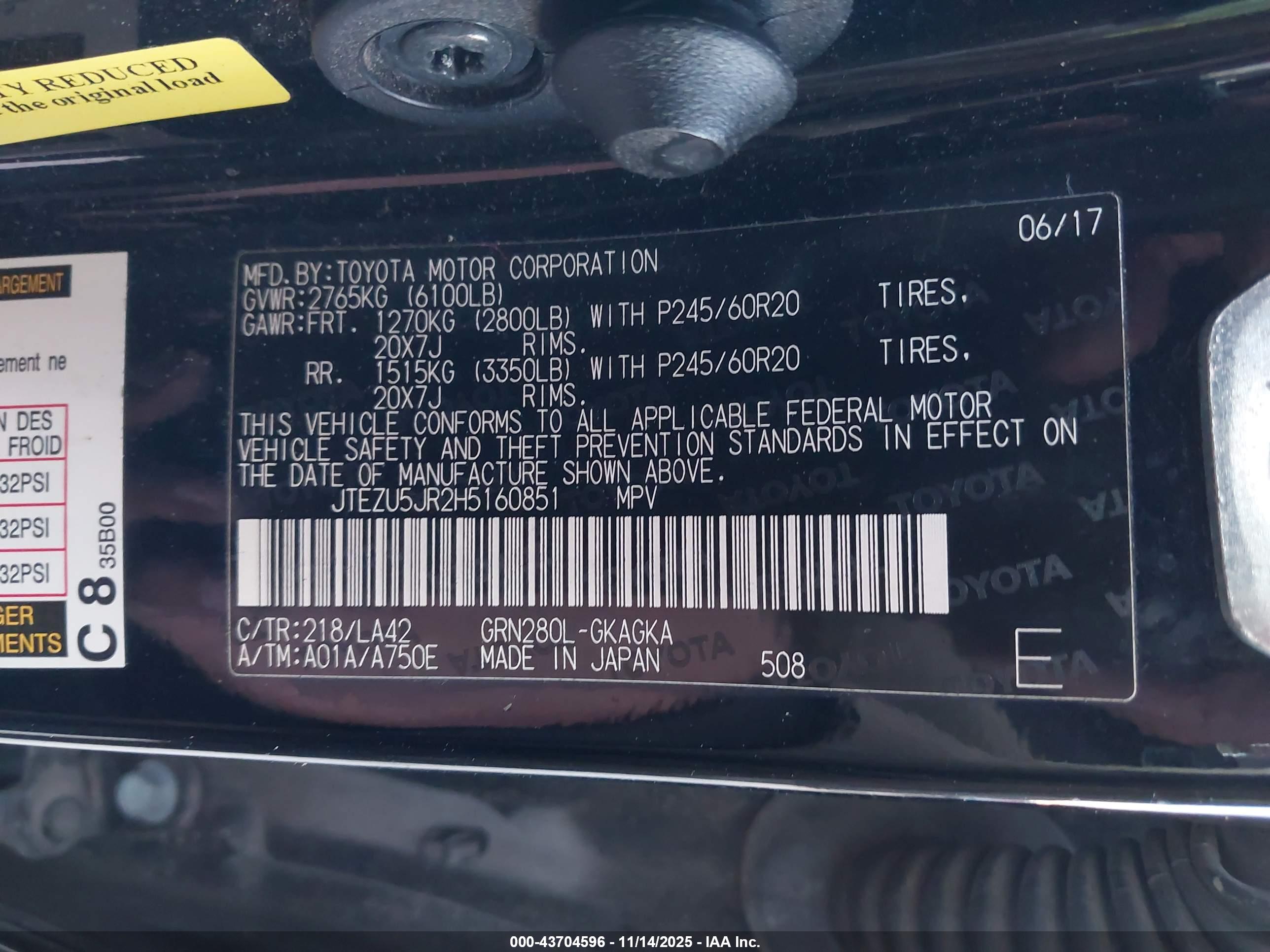TOYOTA 4RUNNER image 9