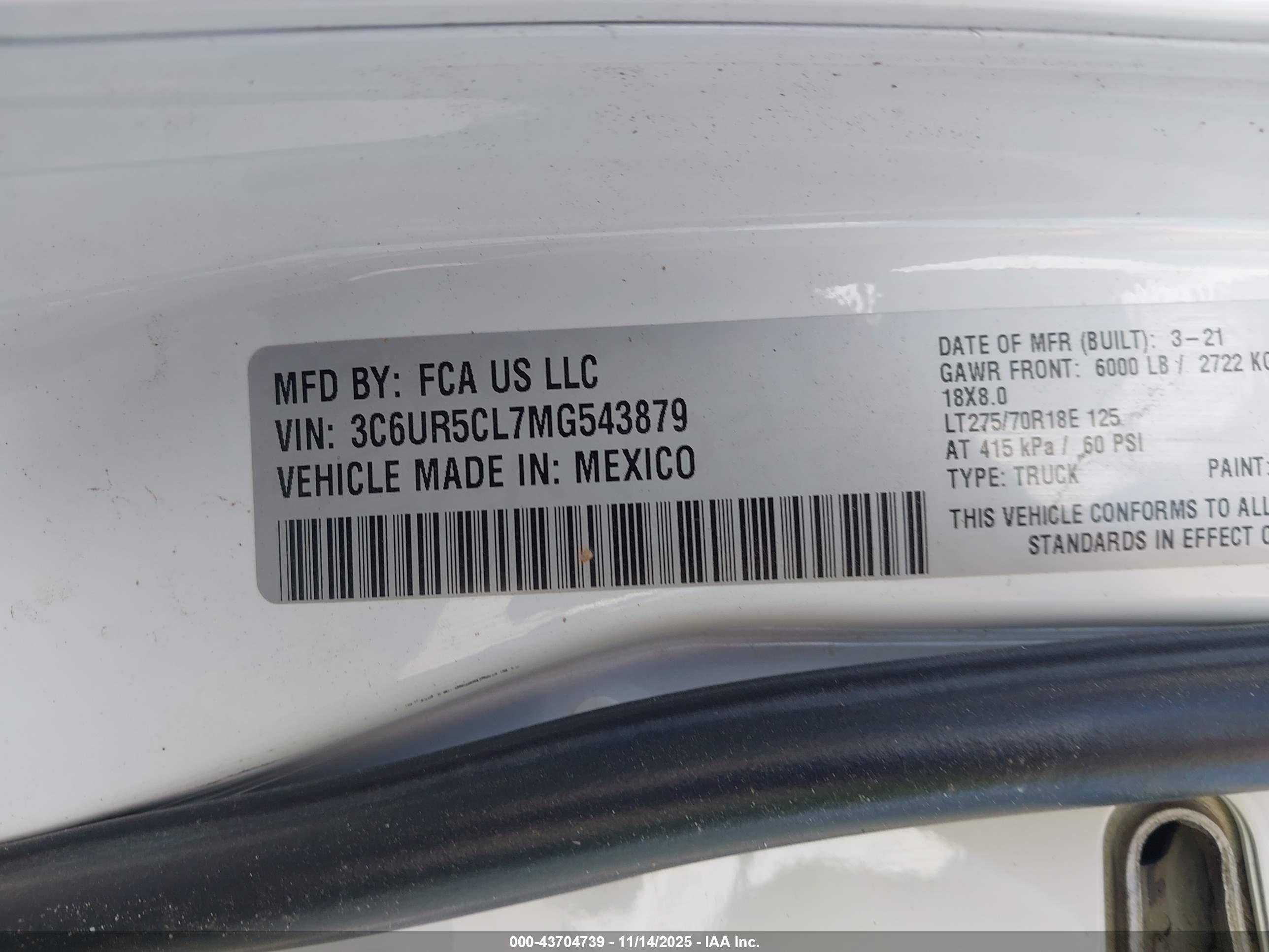 RAM 2500 image 9
