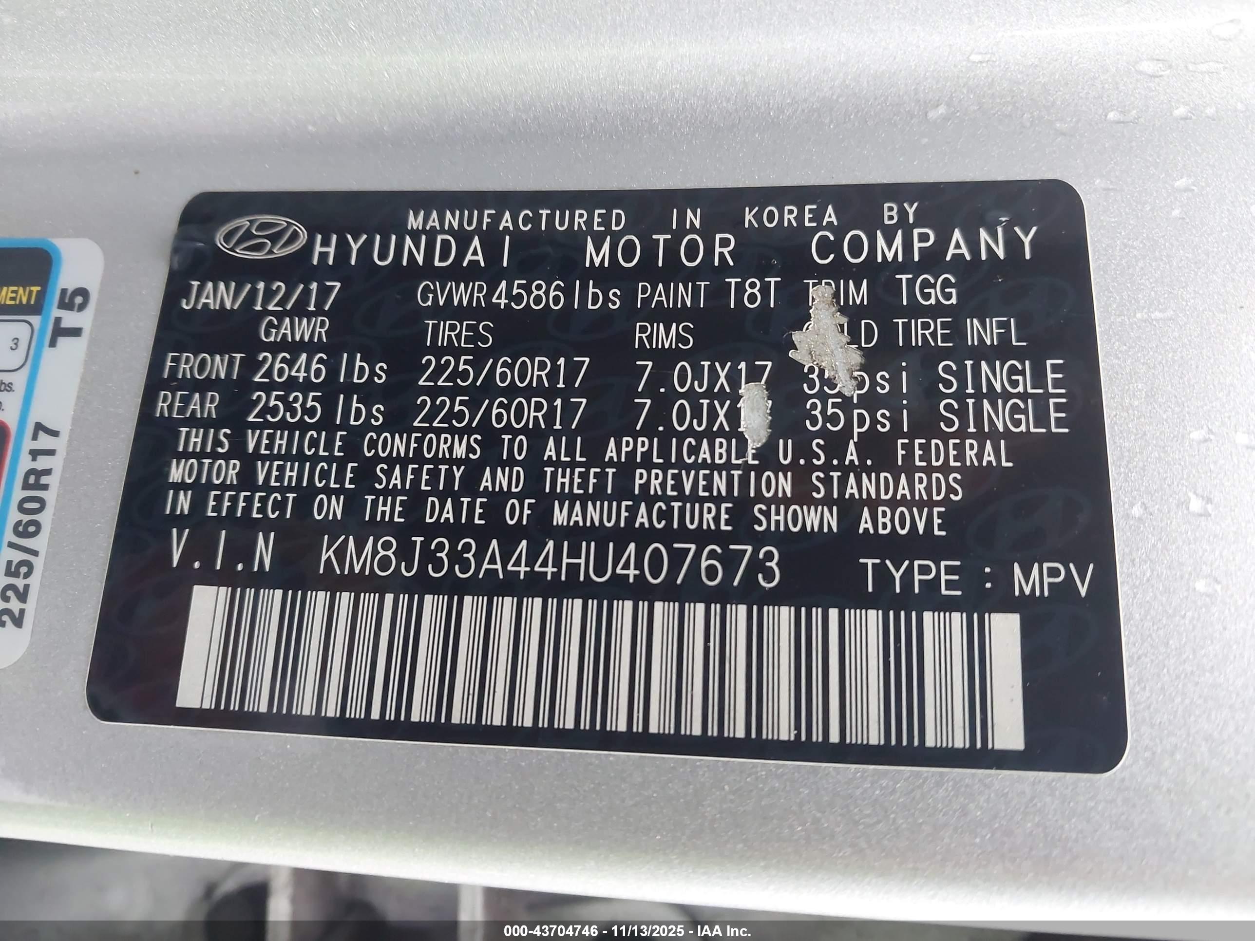 HYUNDAI TUCSON image 9