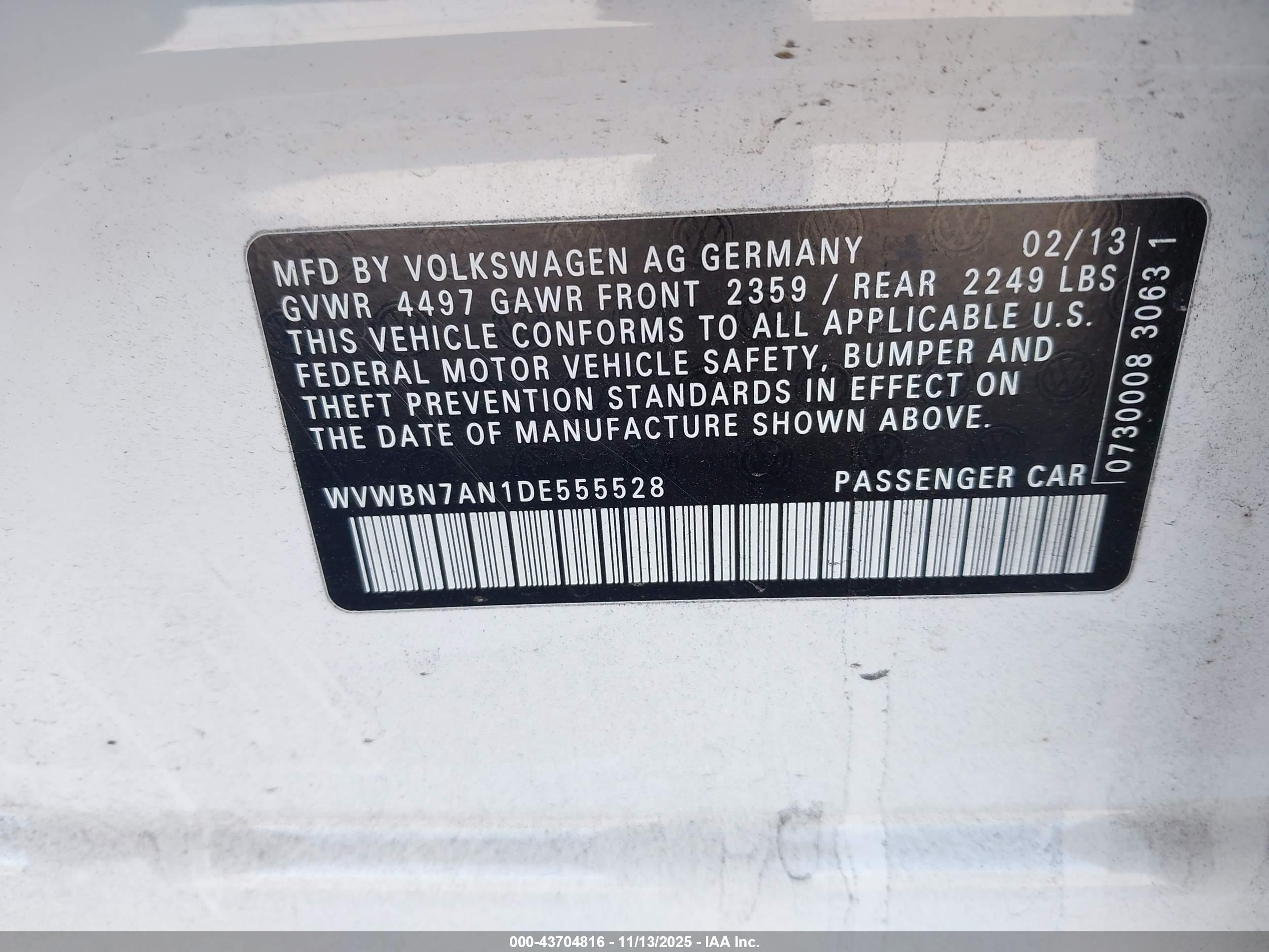 VOLKSWAGEN CC image 9