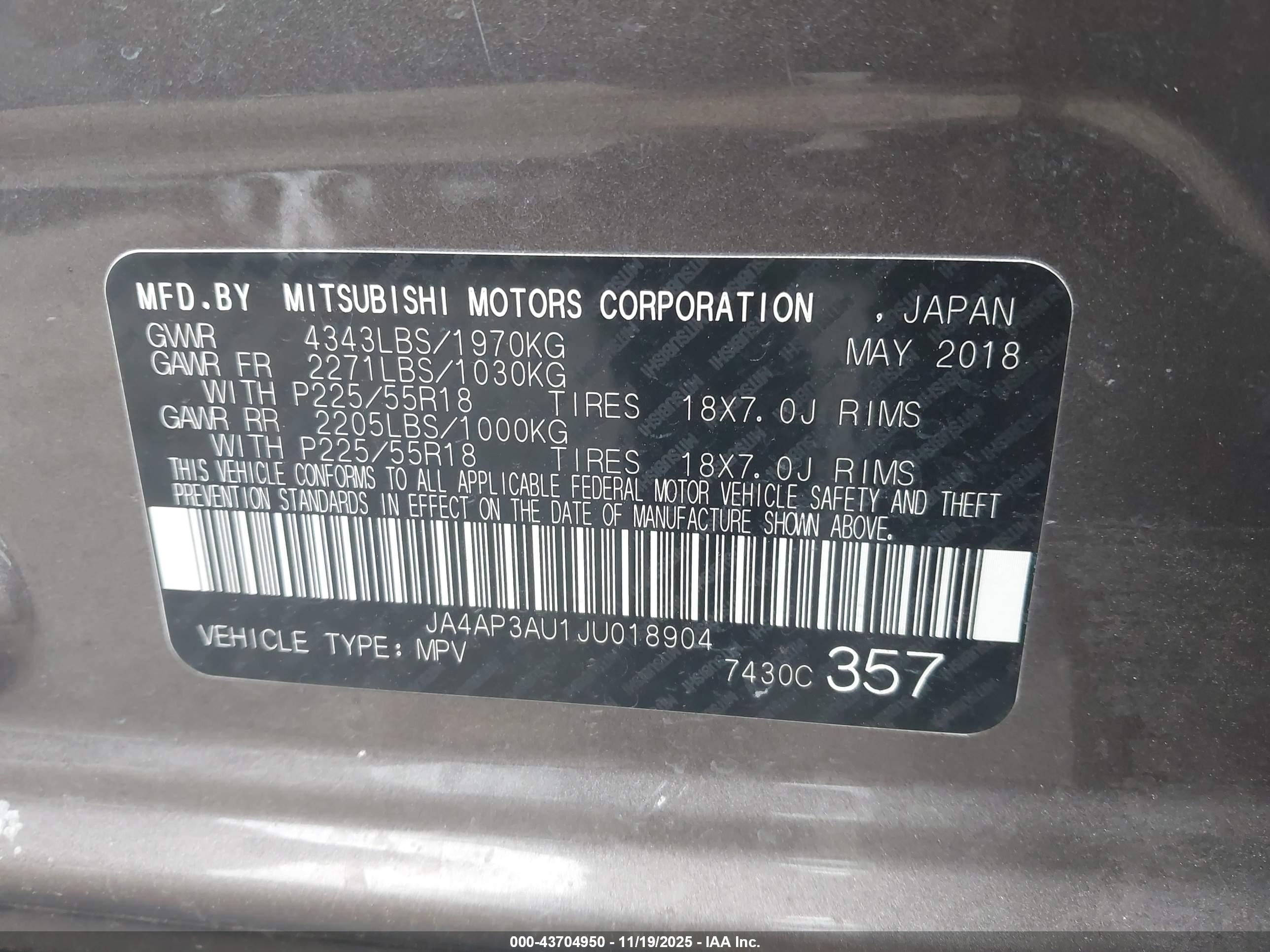 MITSUBISHI OUTLANDER image 9