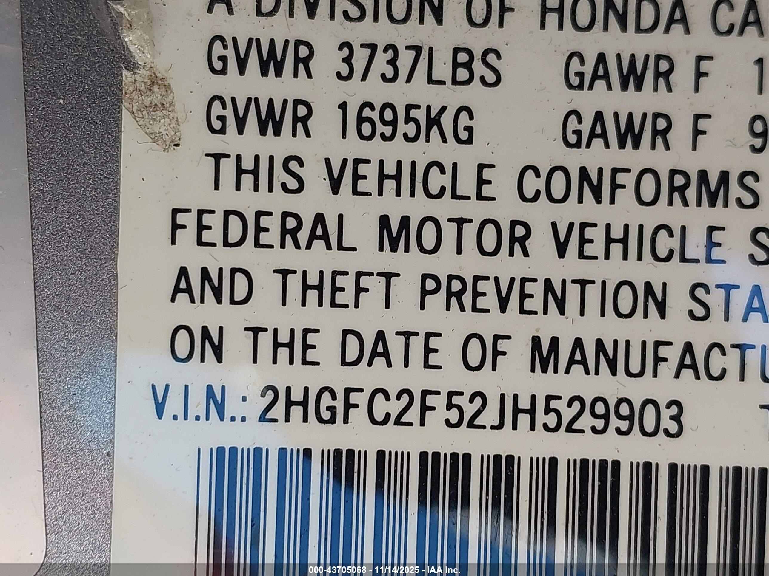 HONDA CIVIC image 9