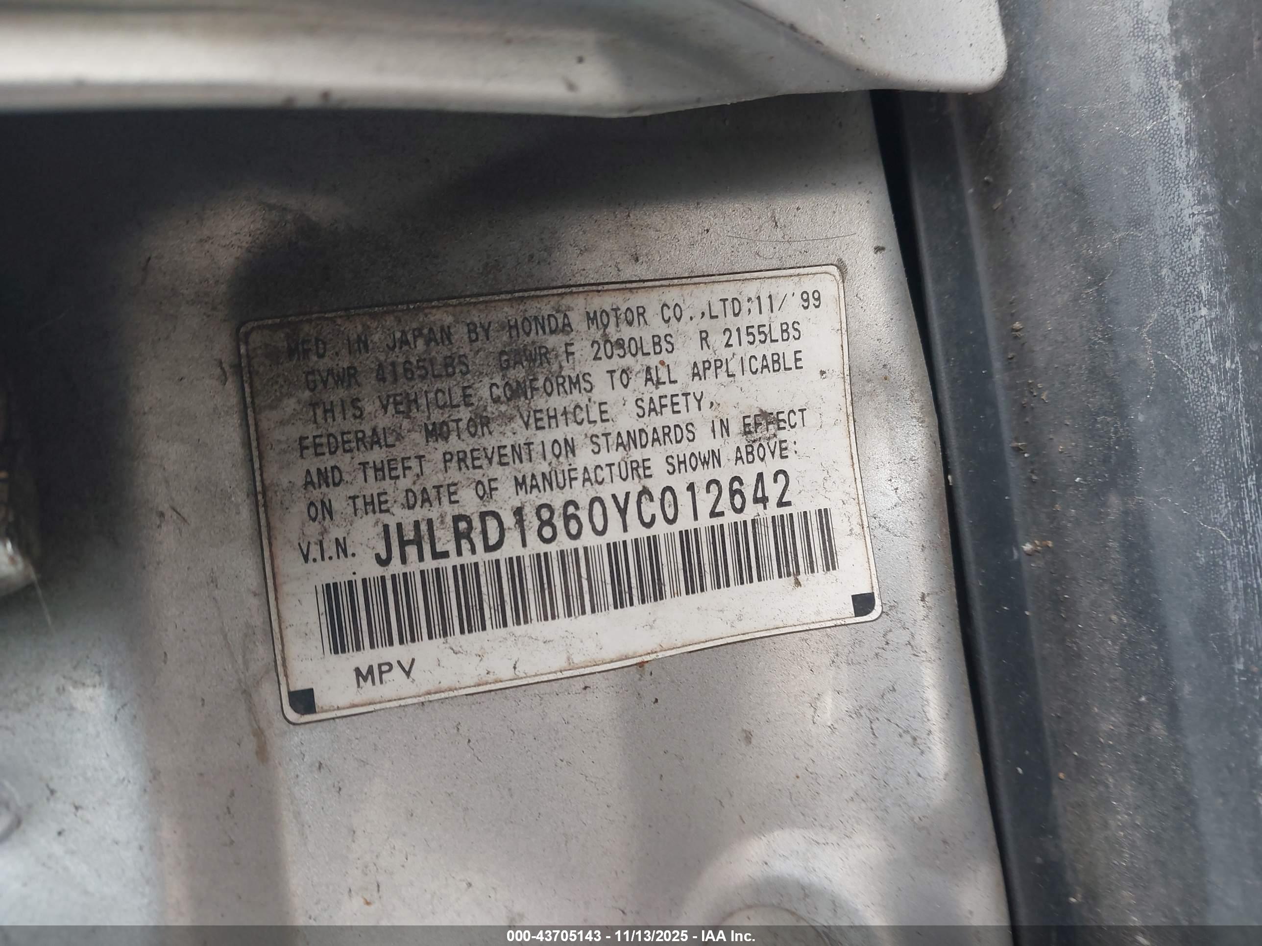HONDA CR-V image 9