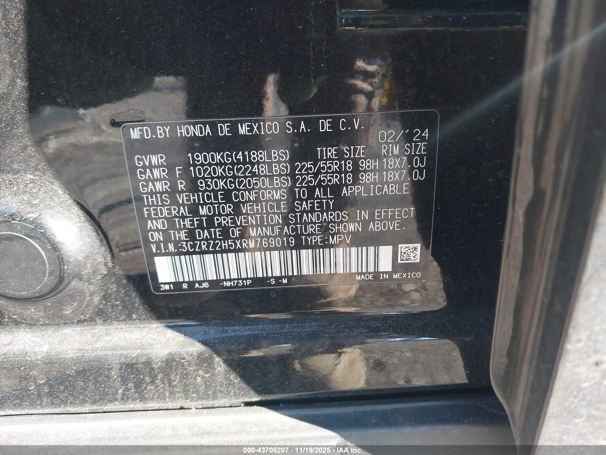 HONDA HR-V image 9