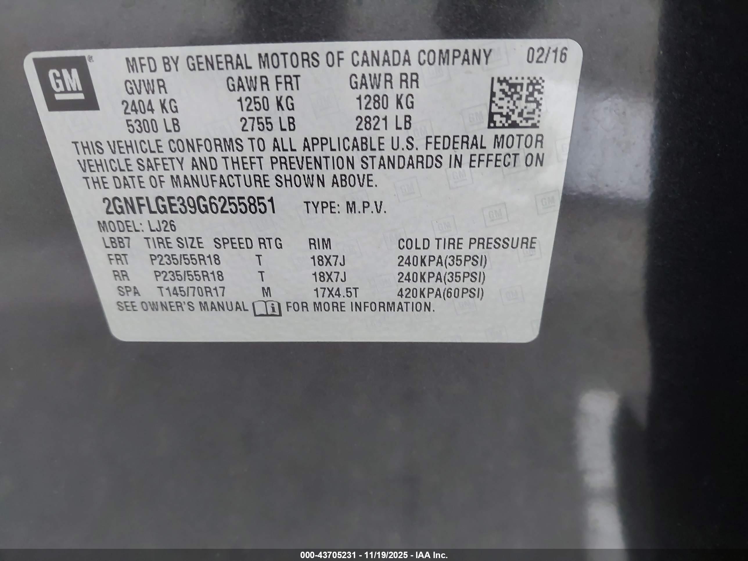 CHEVROLET EQUINOX image 9