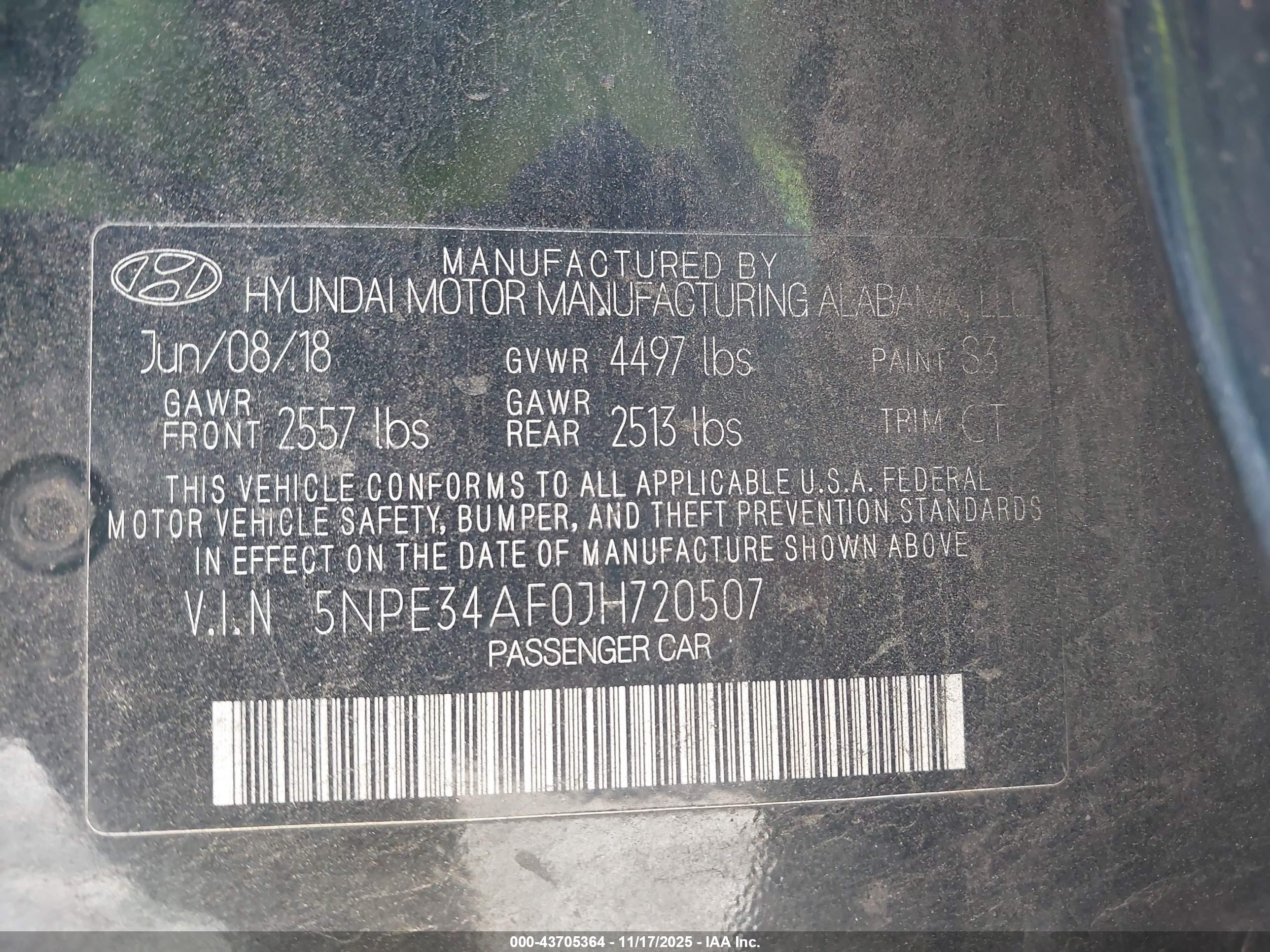 HYUNDAI SONATA image 9