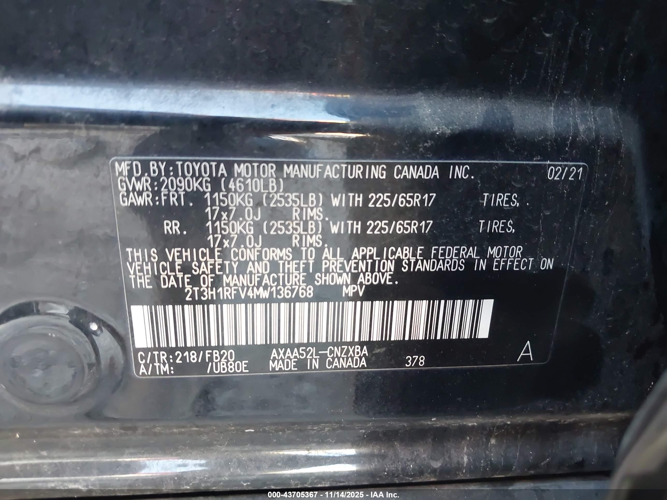 TOYOTA RAV4 image 9