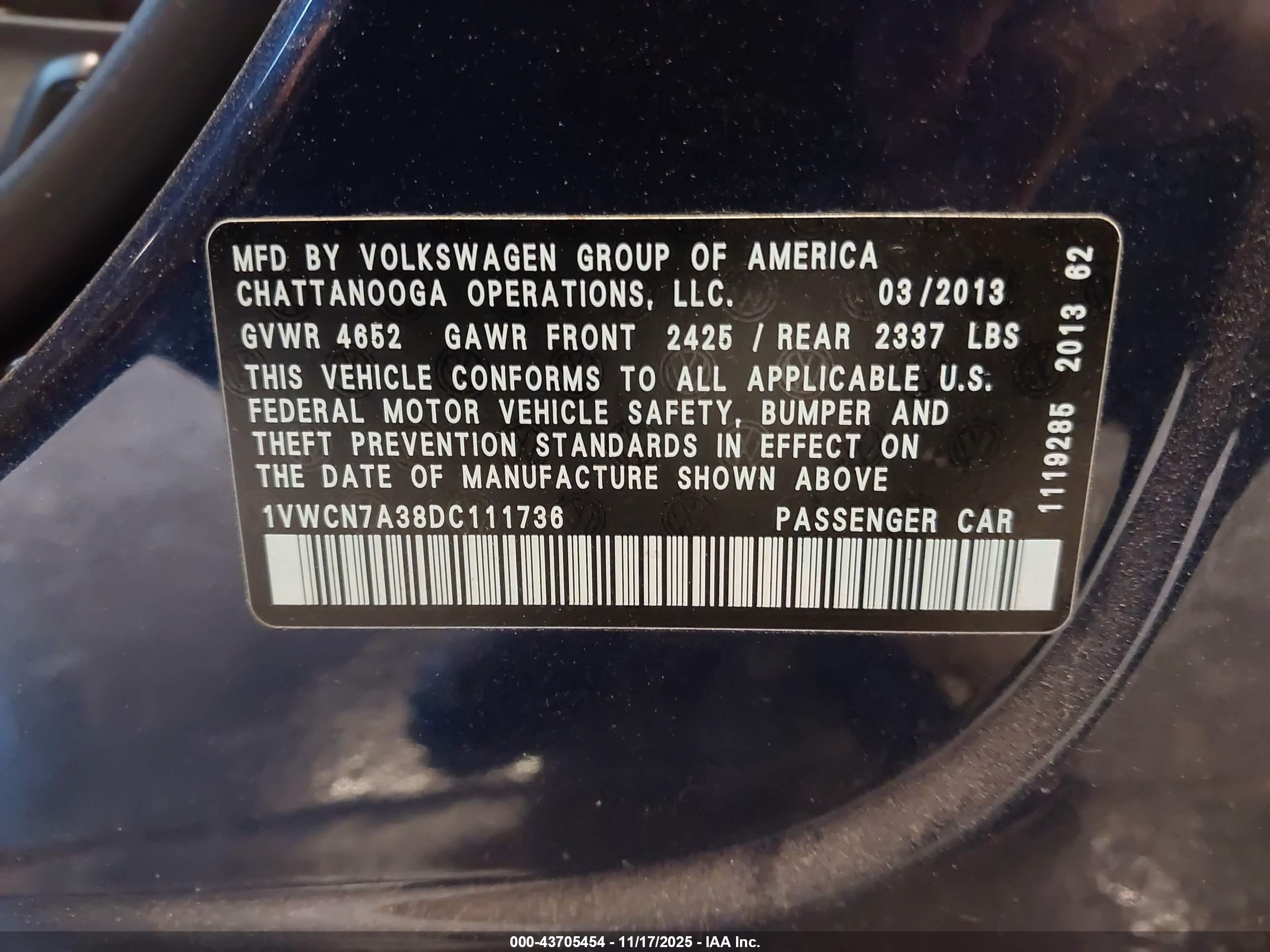 VOLKSWAGEN PASSAT image 9