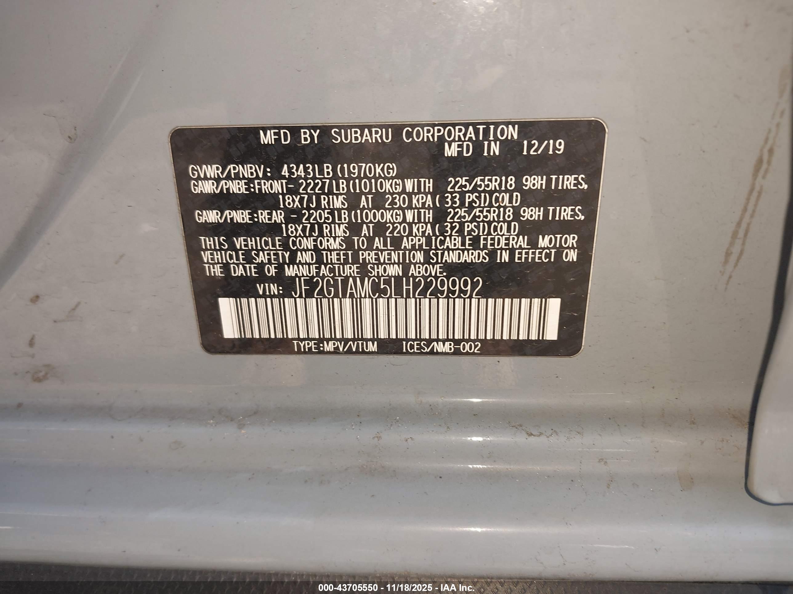 SUBARU CROSSTREK image 9