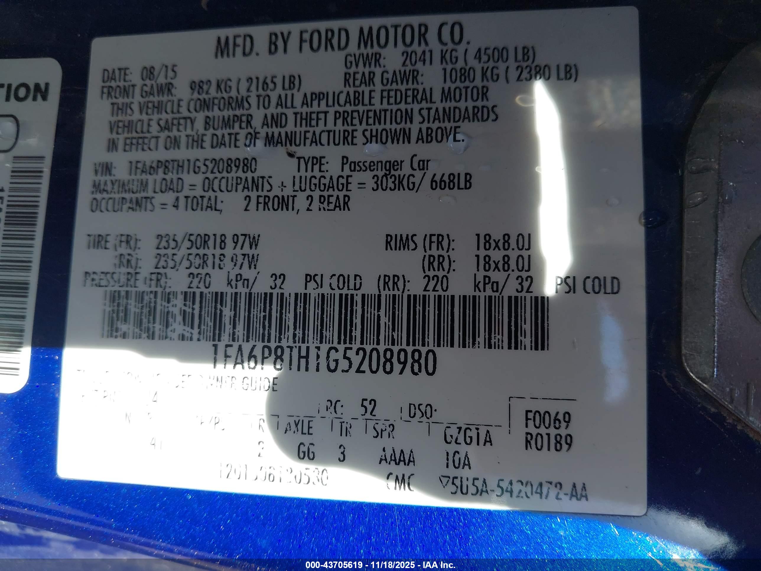 FORD MUSTANG image 9