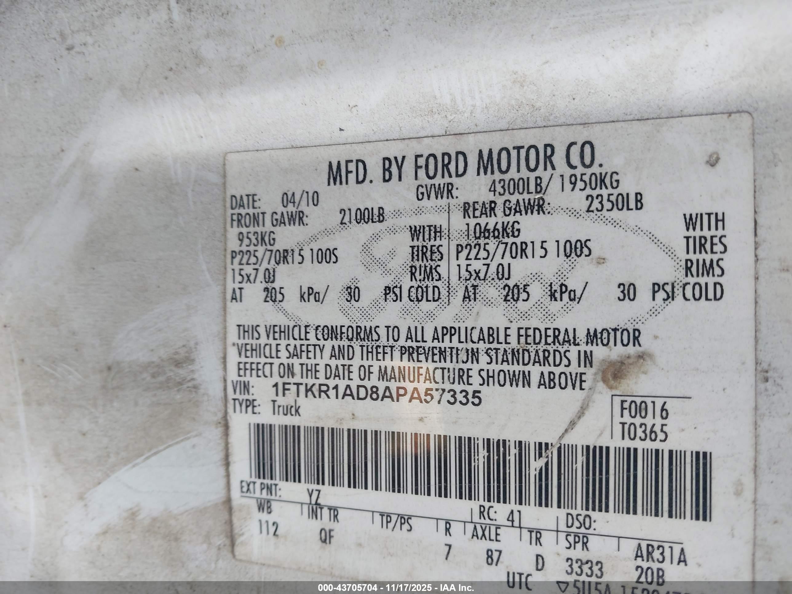 FORD RANGER image 9