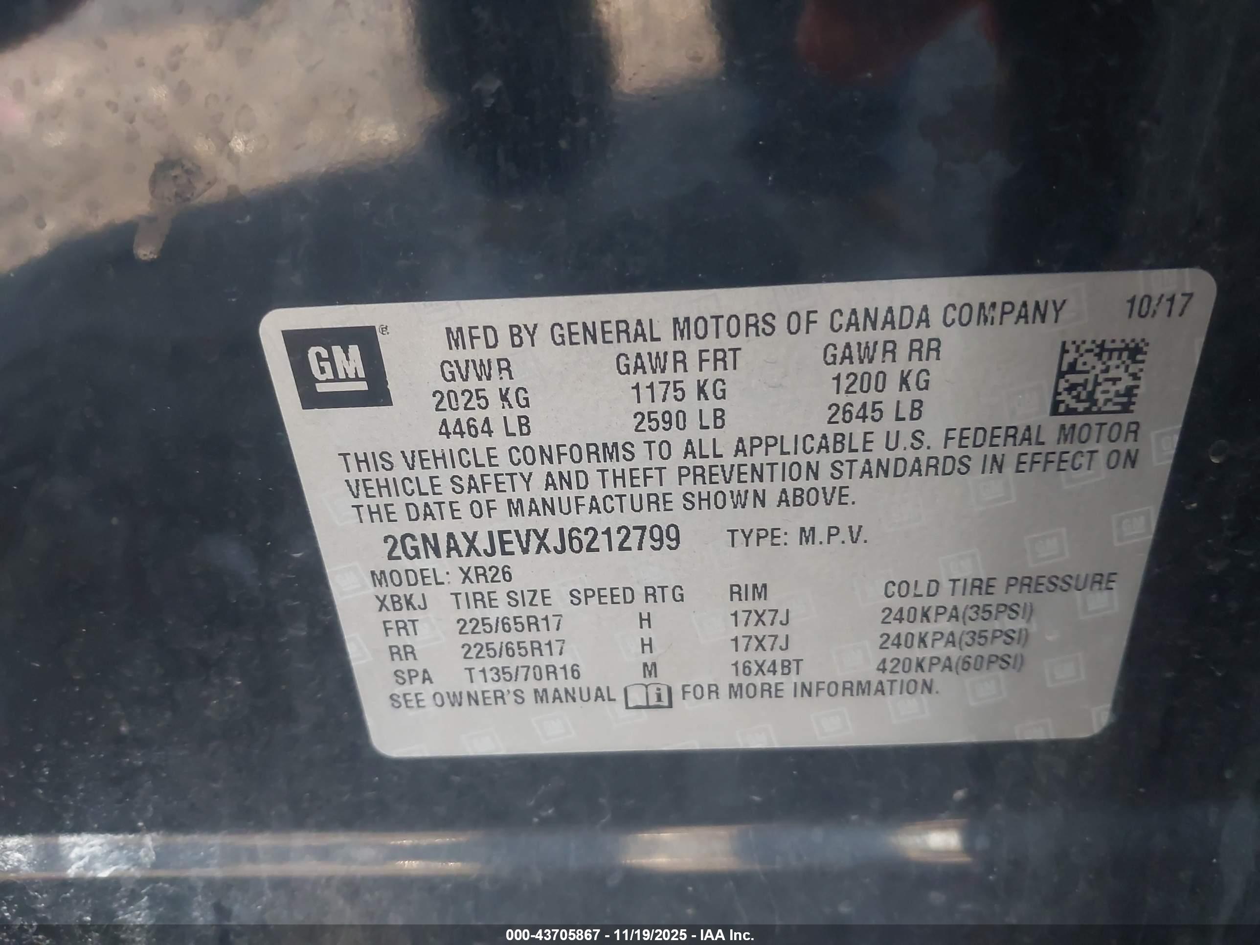 CHEVROLET EQUINOX image 9