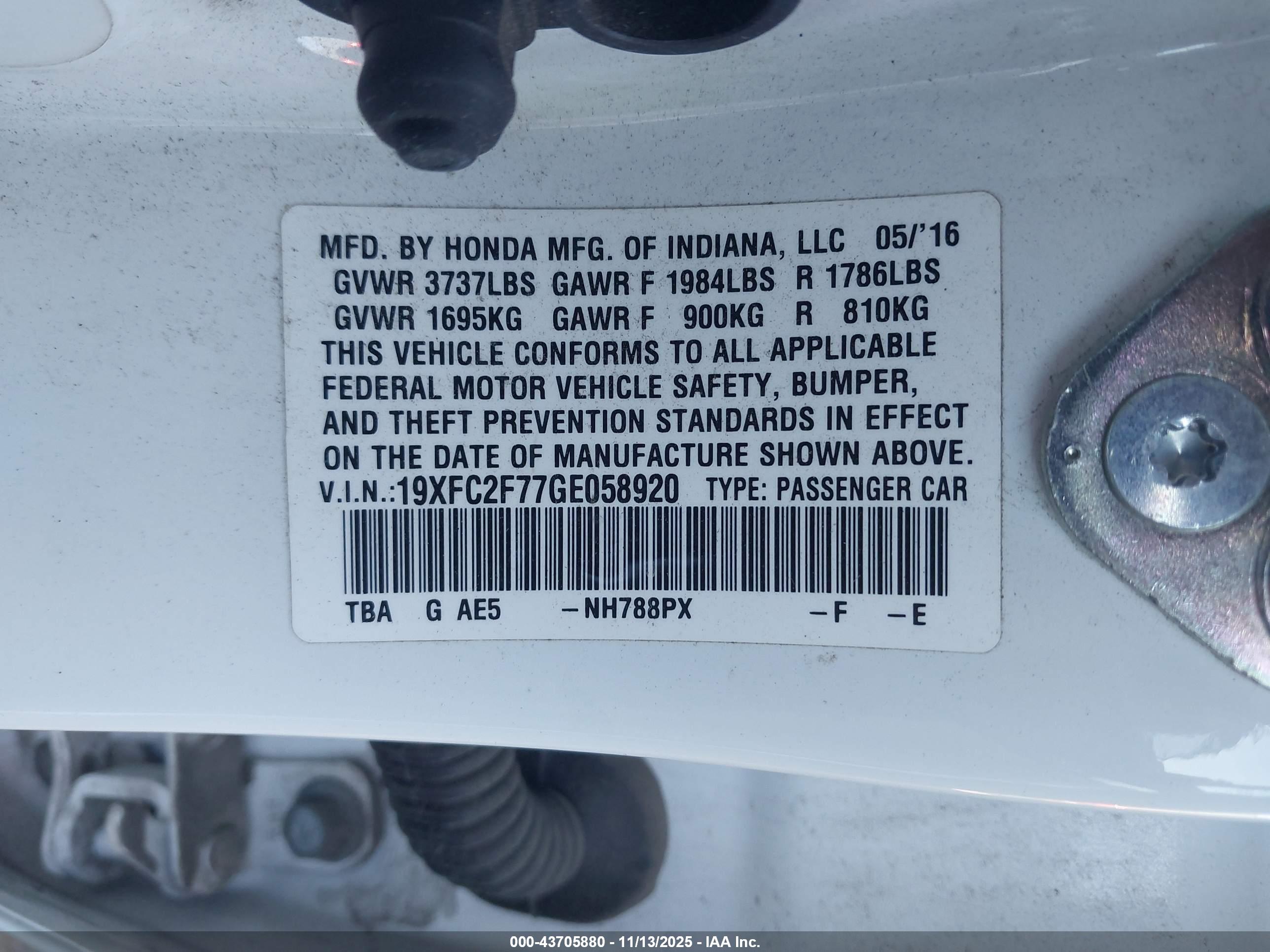 HONDA CIVIC image 9