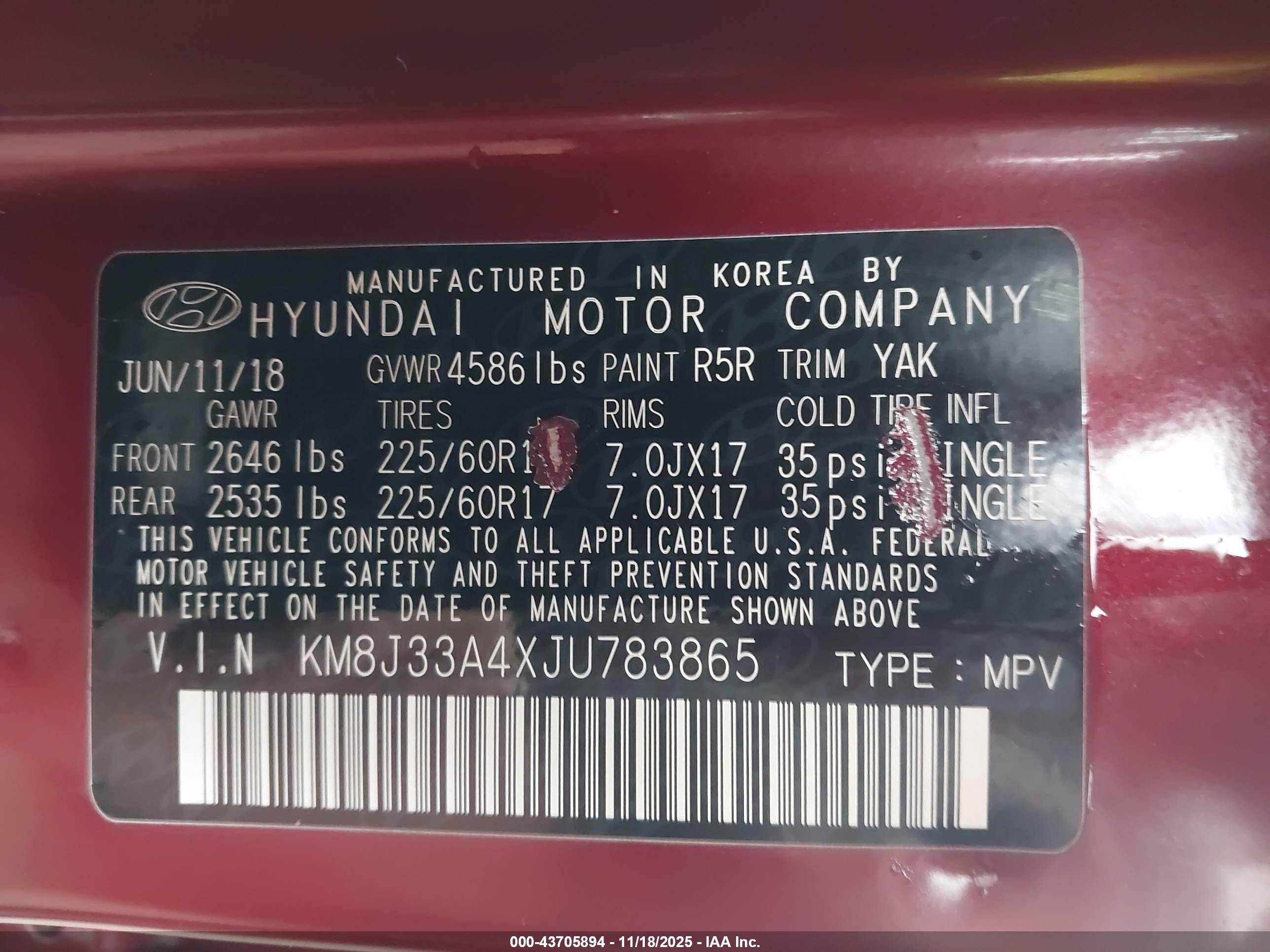 HYUNDAI TUCSON image 9