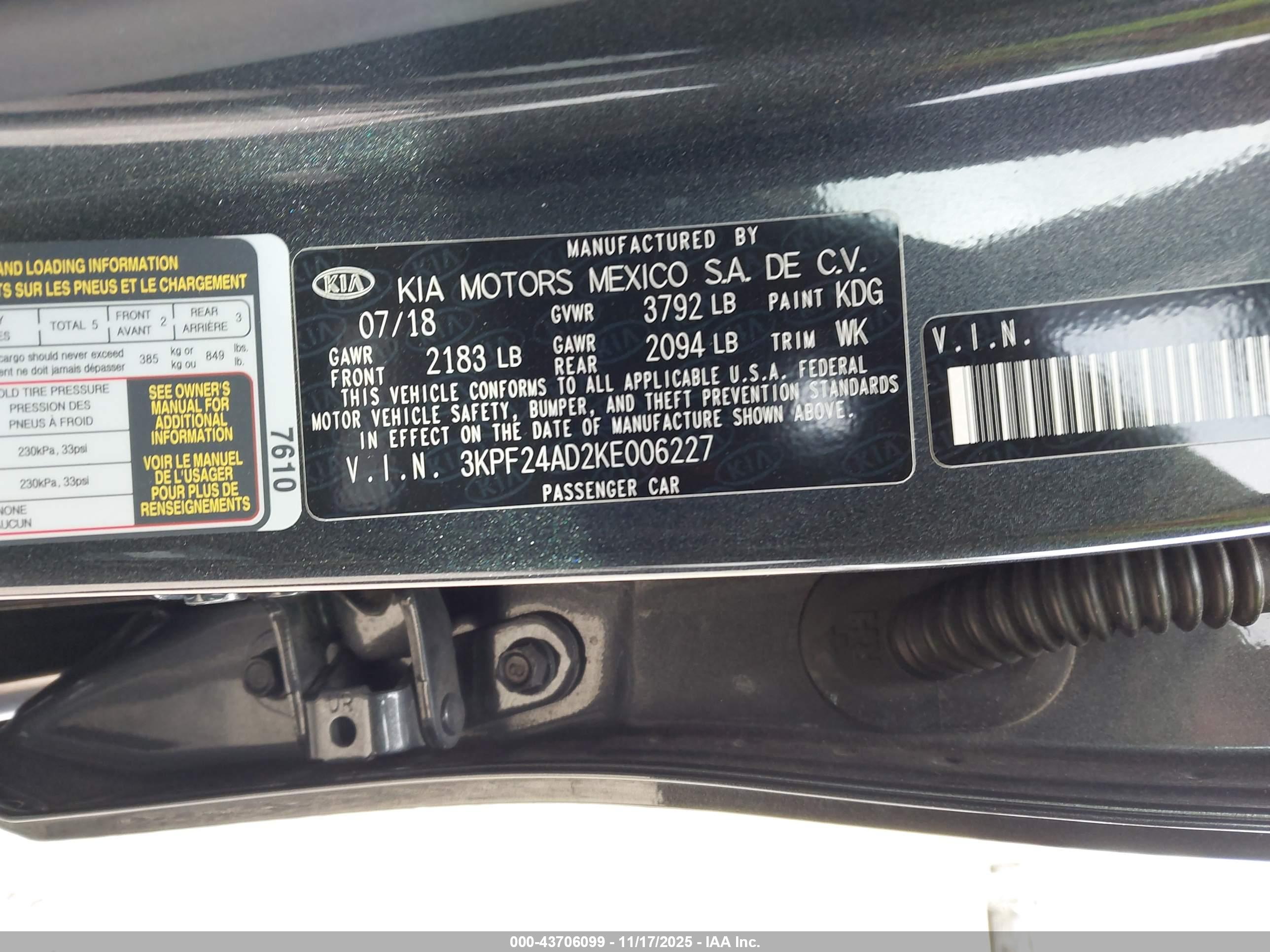 KIA FORTE image 9