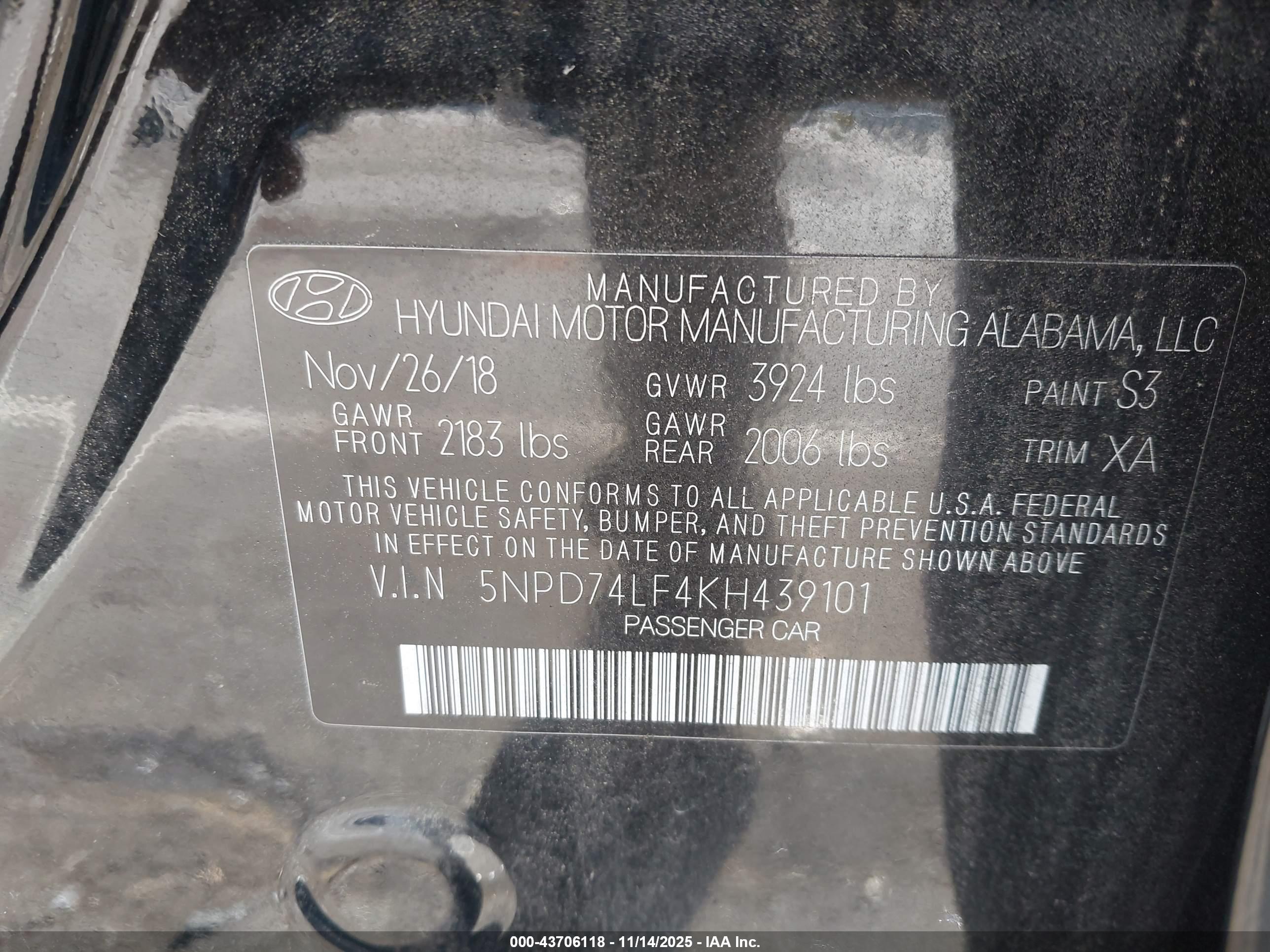 HYUNDAI ELANTRA image 9