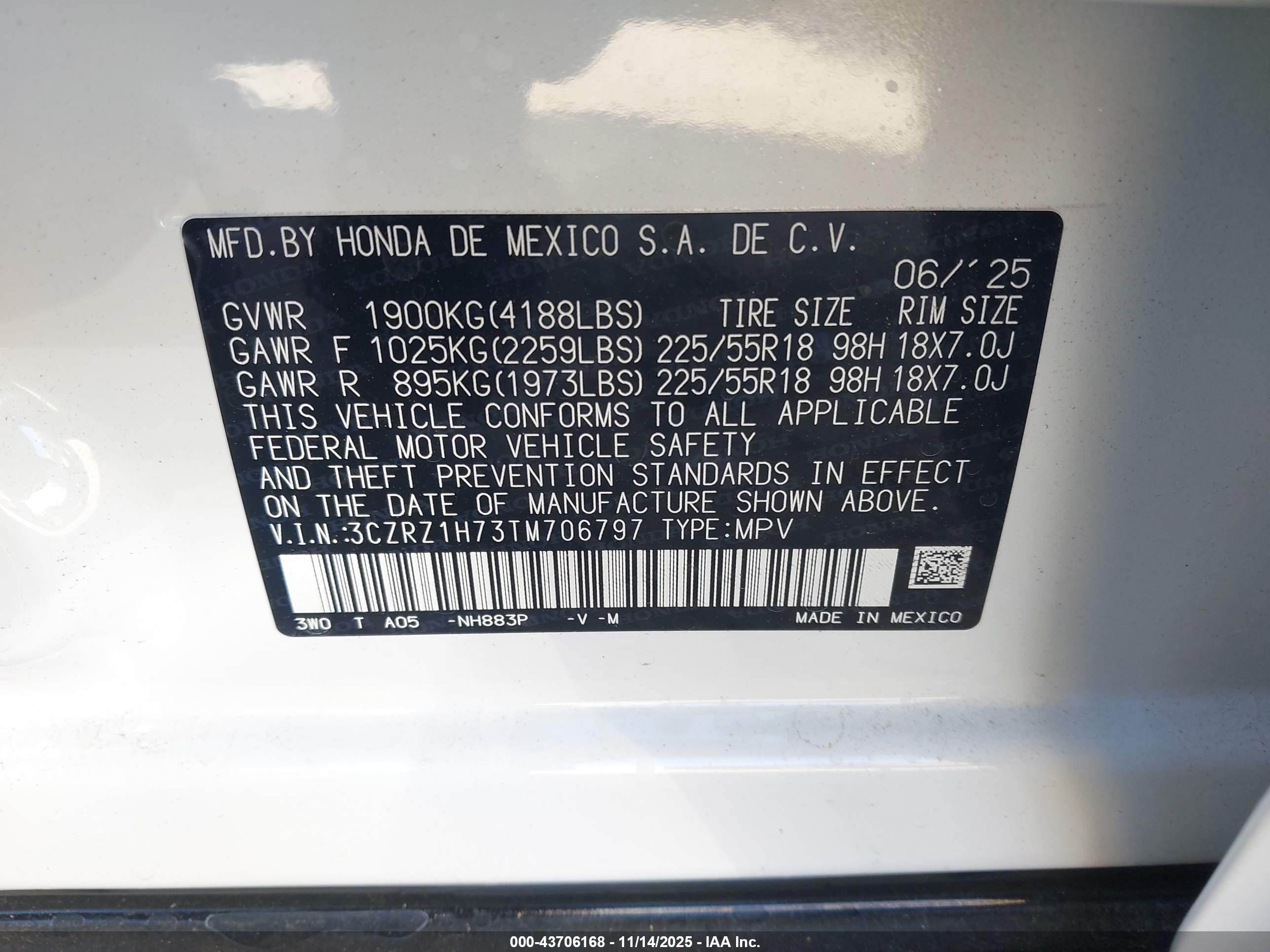 HONDA HR-V image 9