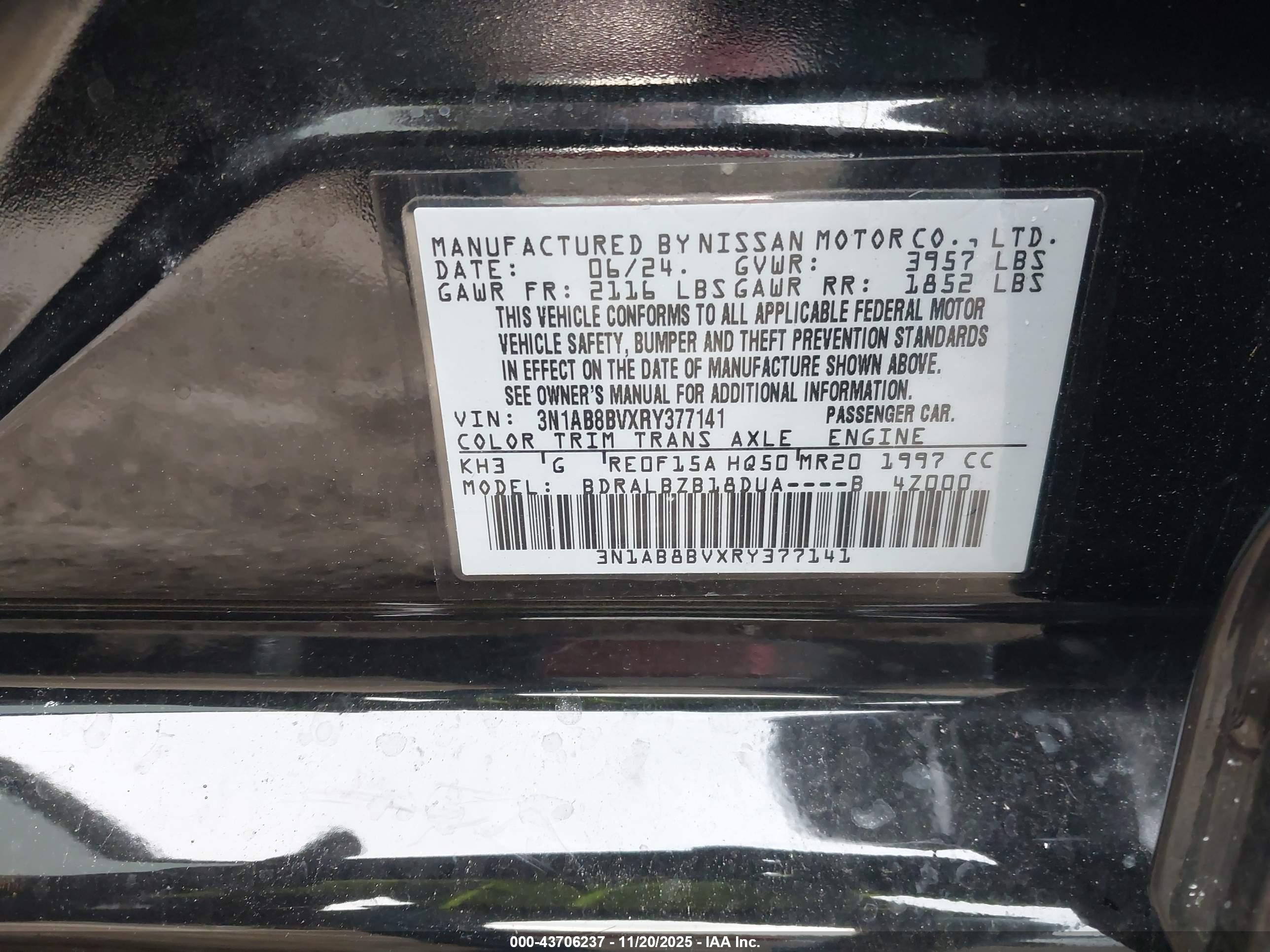 NISSAN SENTRA image 9