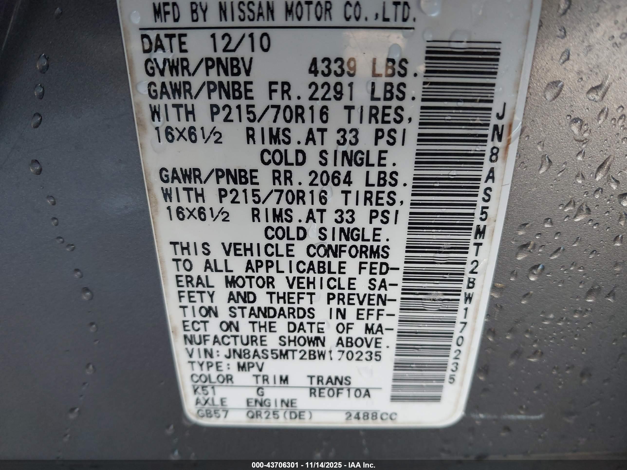NISSAN ROGUE image 9