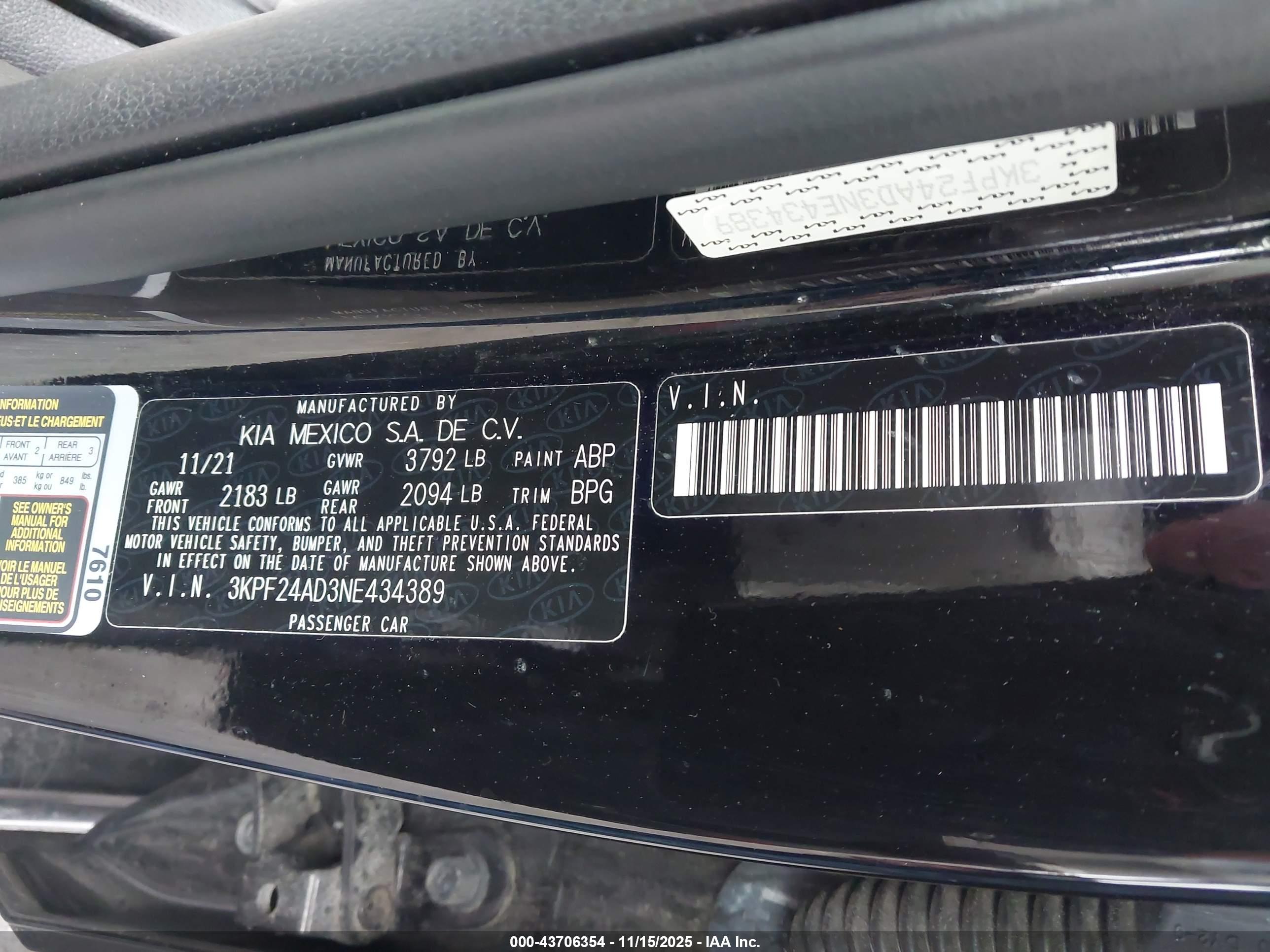 KIA FORTE image 9