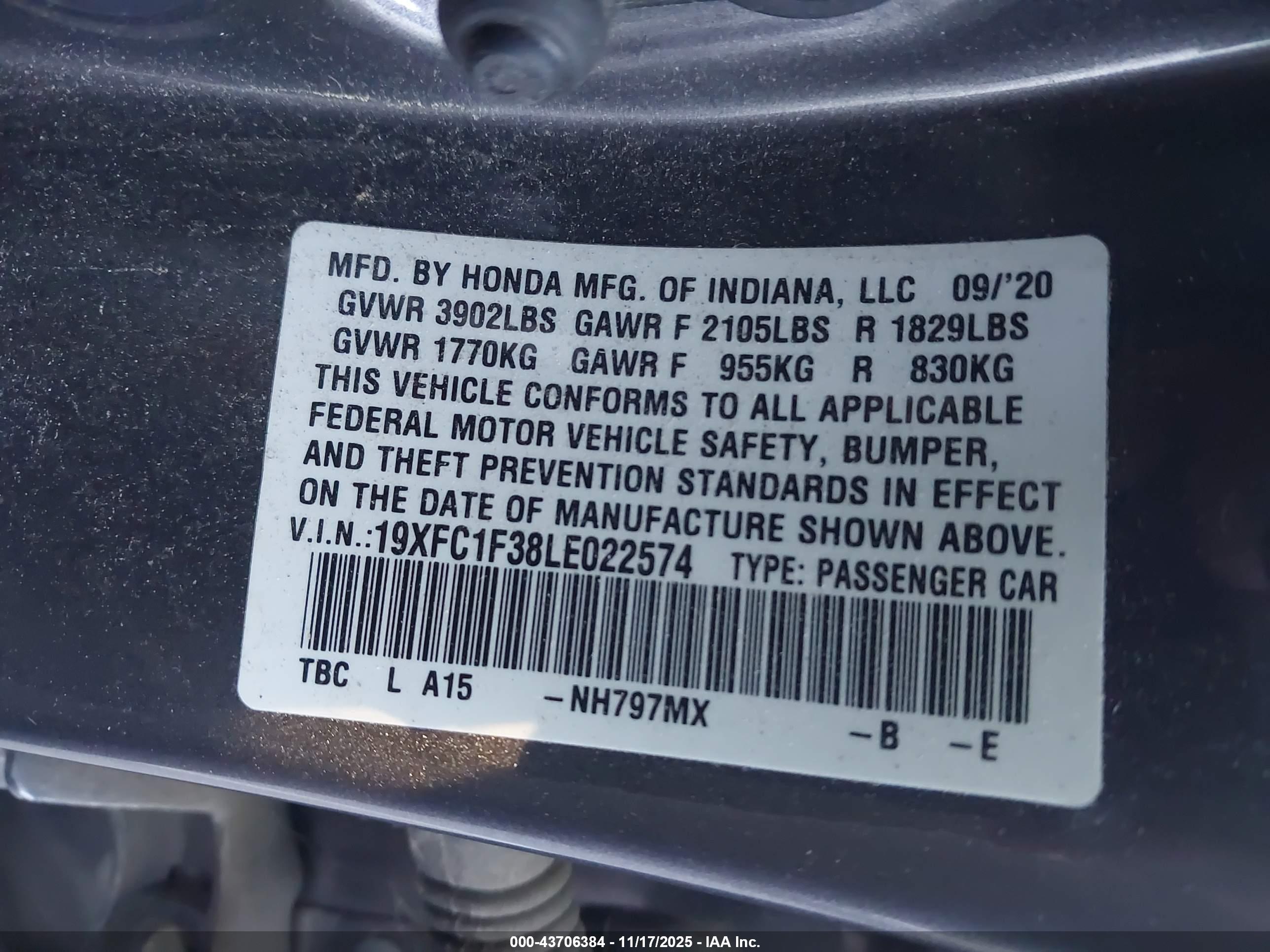 HONDA CIVIC image 9