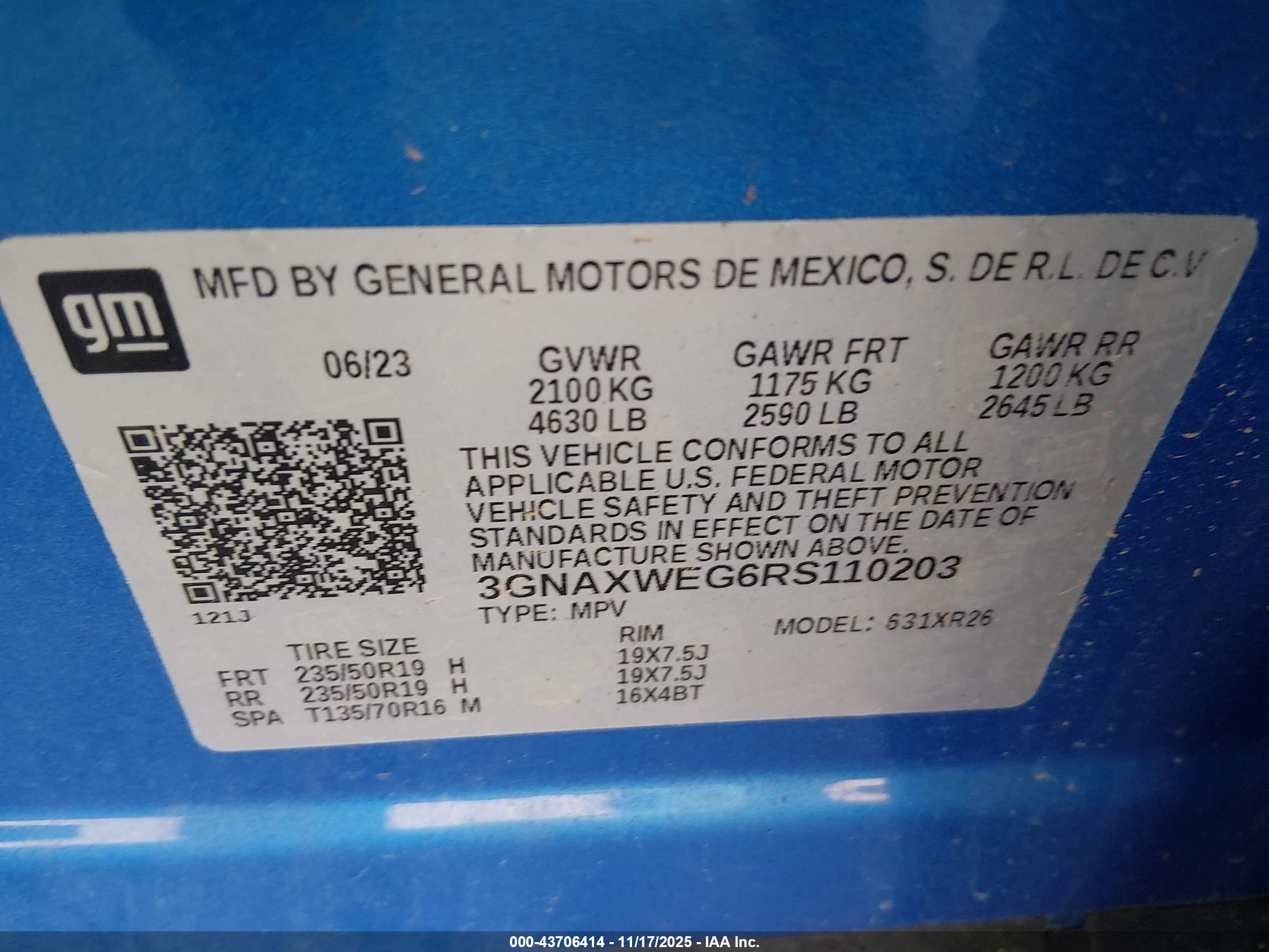 CHEVROLET EQUINOX image 9