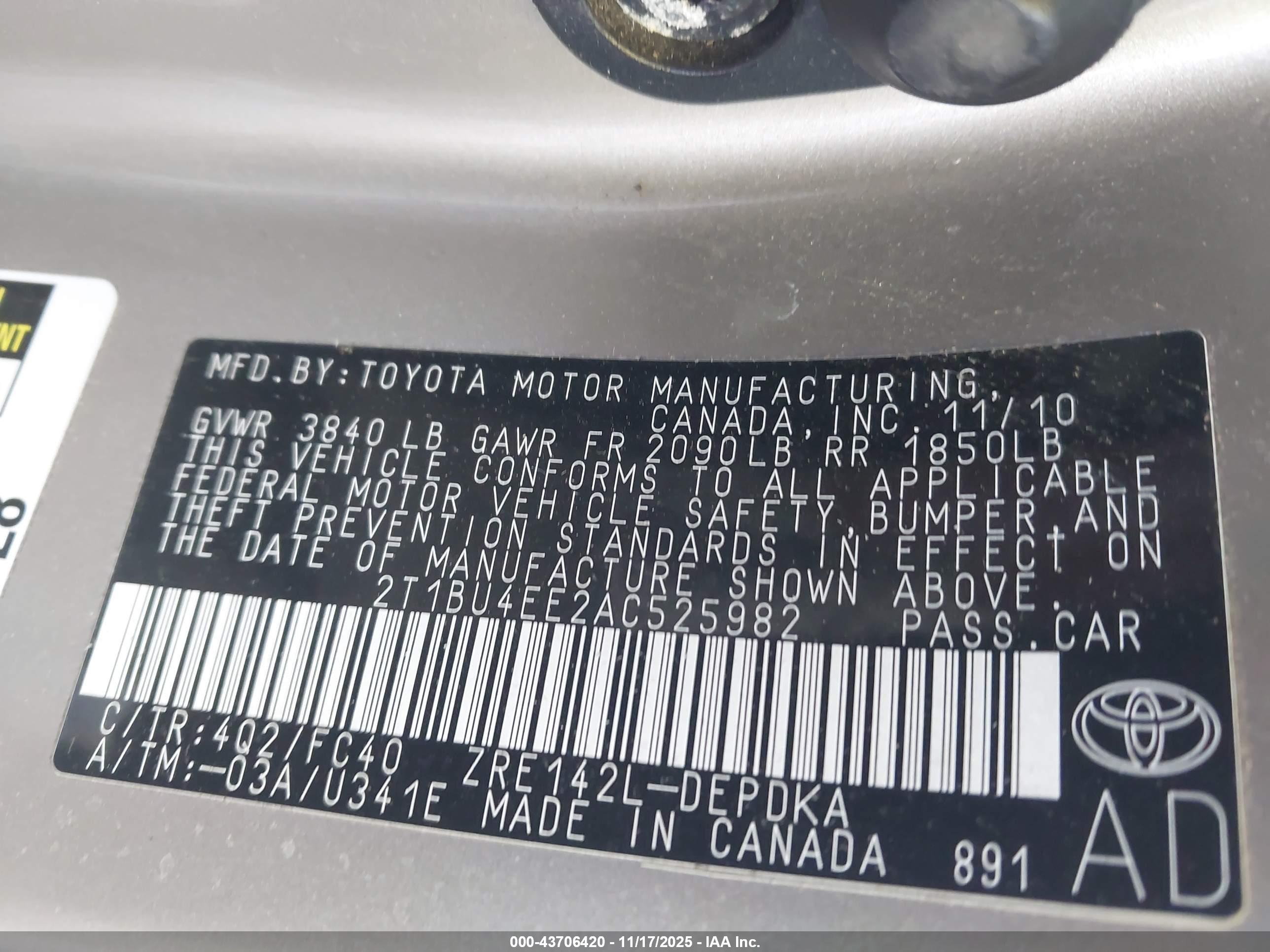 TOYOTA COROLLA image 9