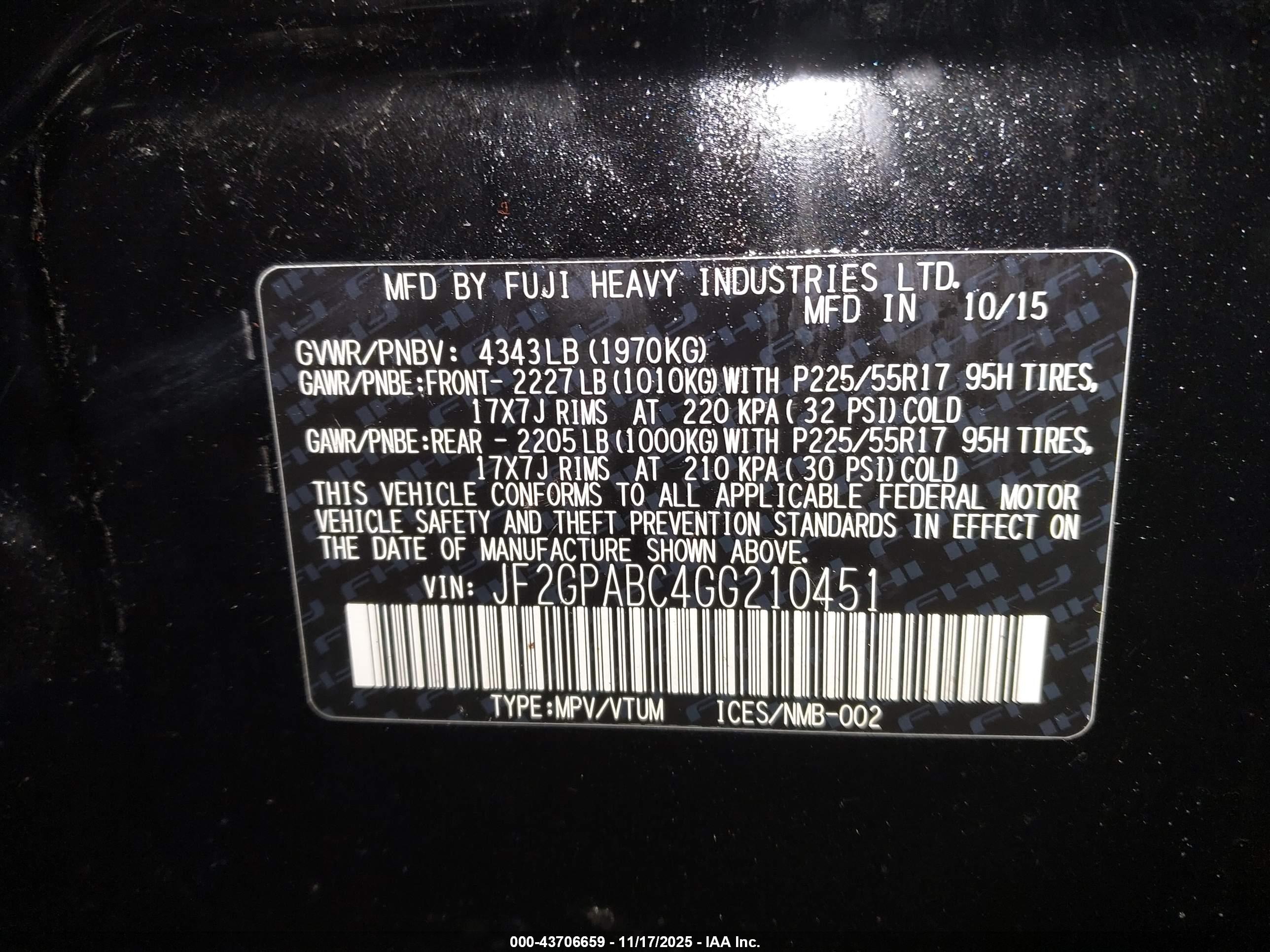 SUBARU CROSSTREK image 9