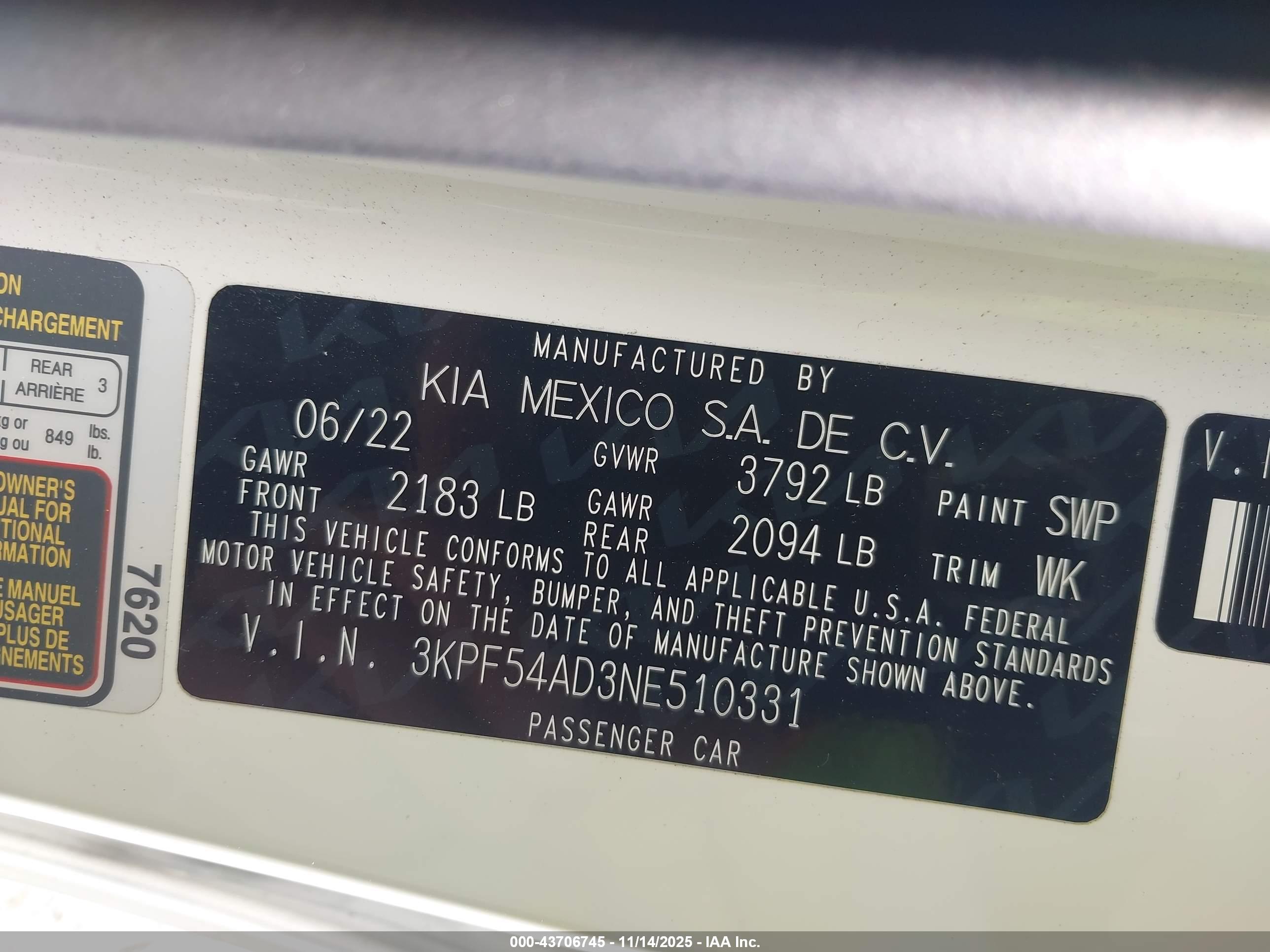 KIA FORTE image 9