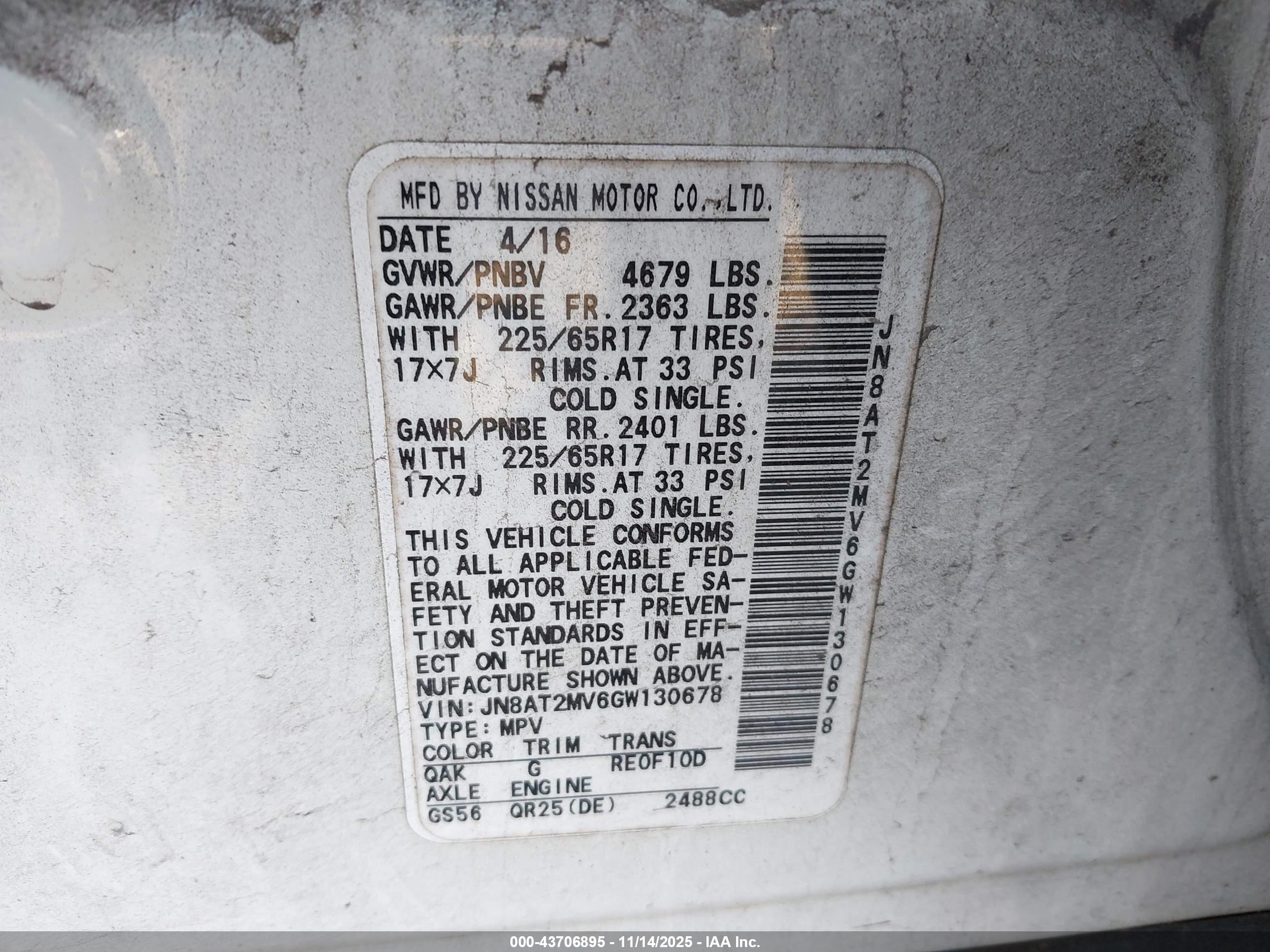 NISSAN ROGUE image 9