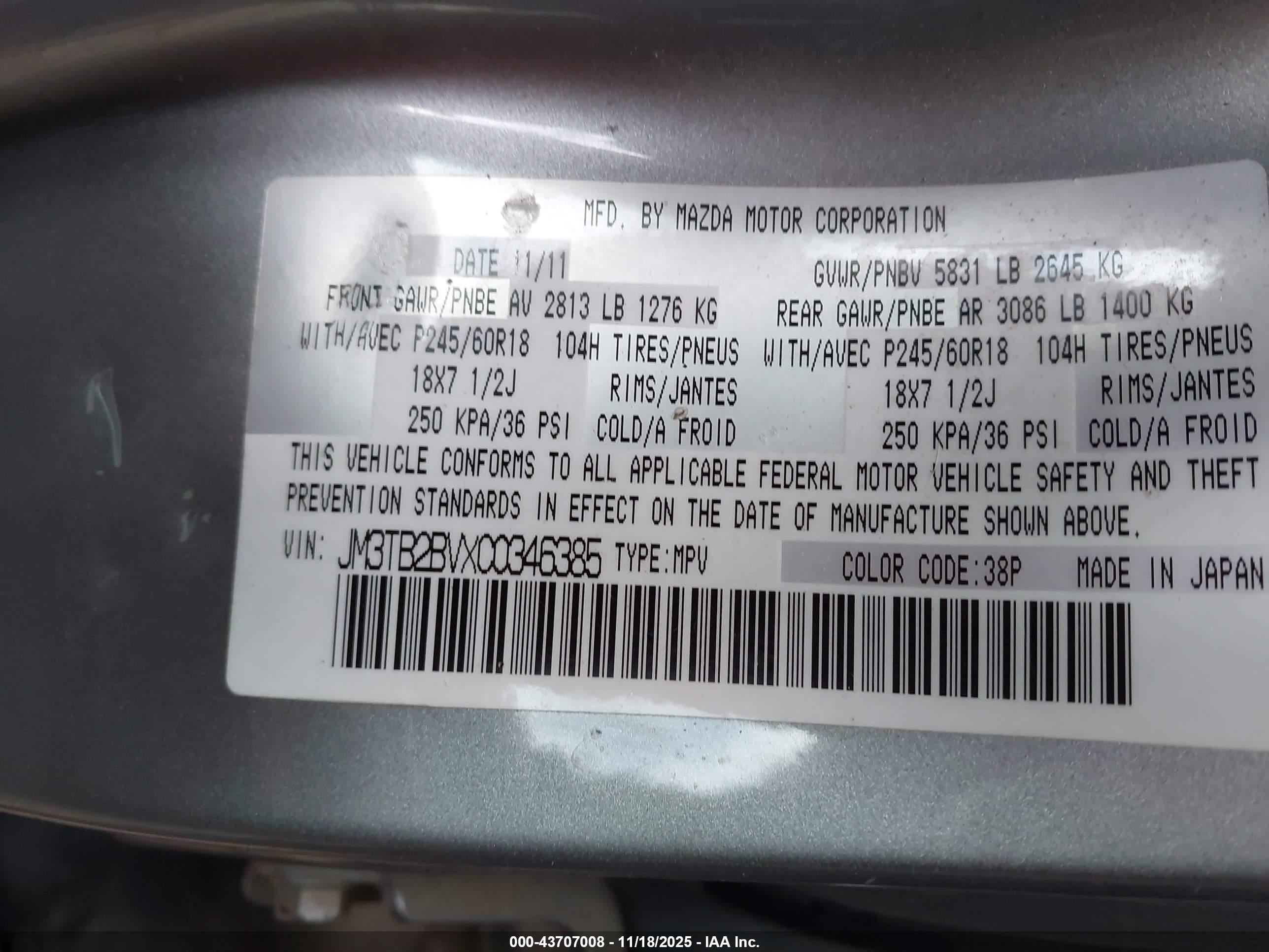 MAZDA CX-9 image 9