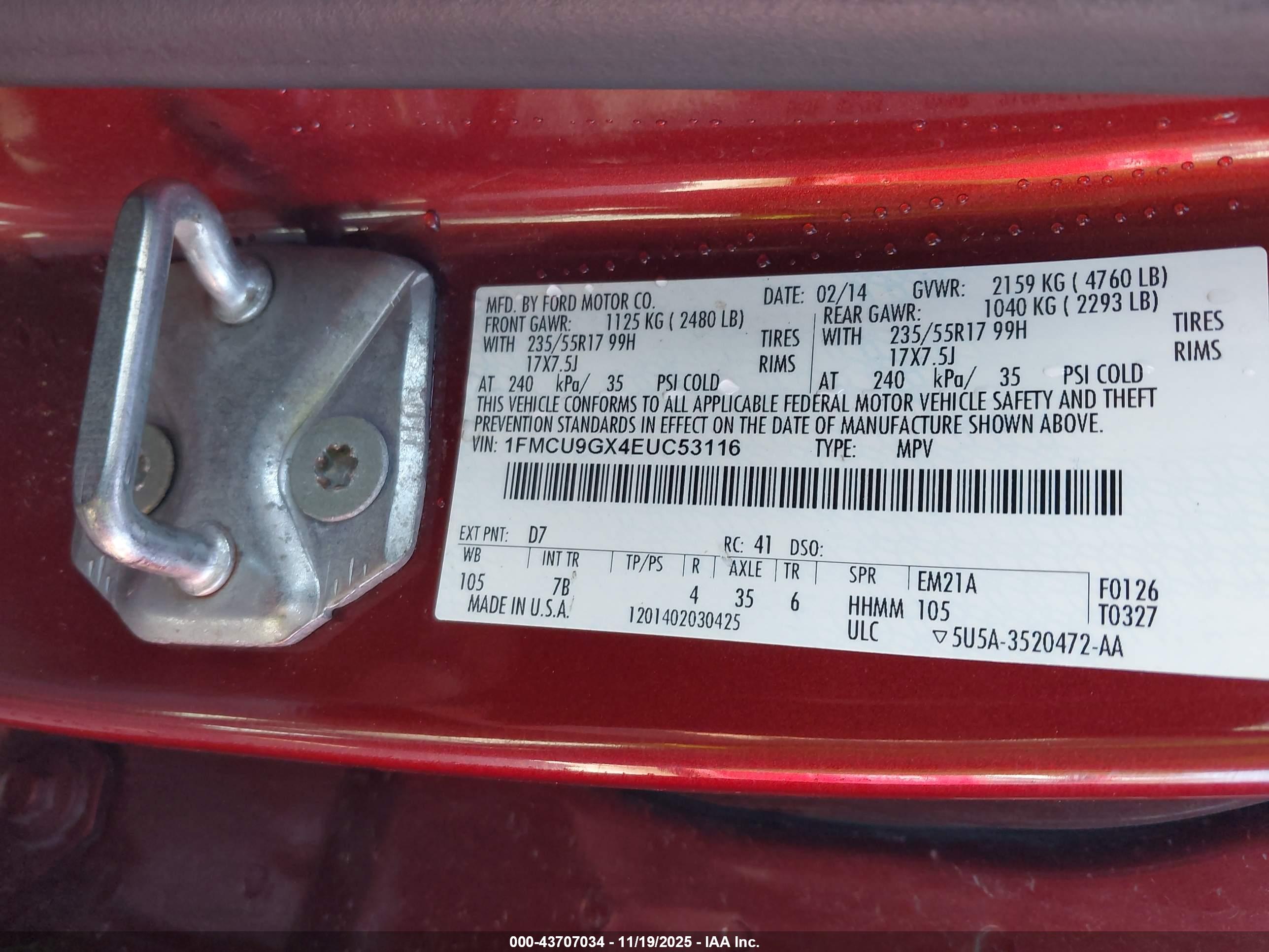 FORD ESCAPE image 9