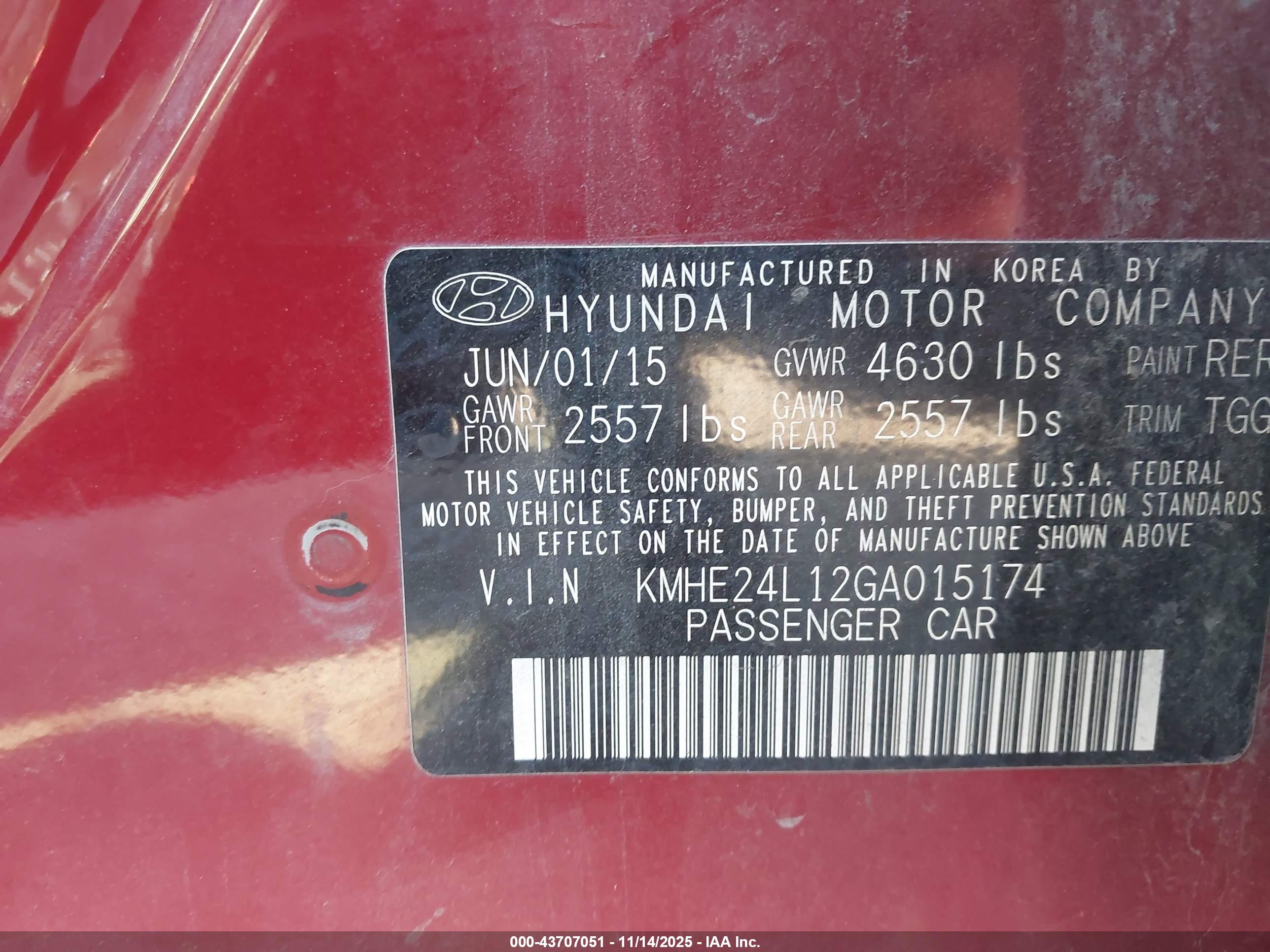 HYUNDAI SONATA image 9