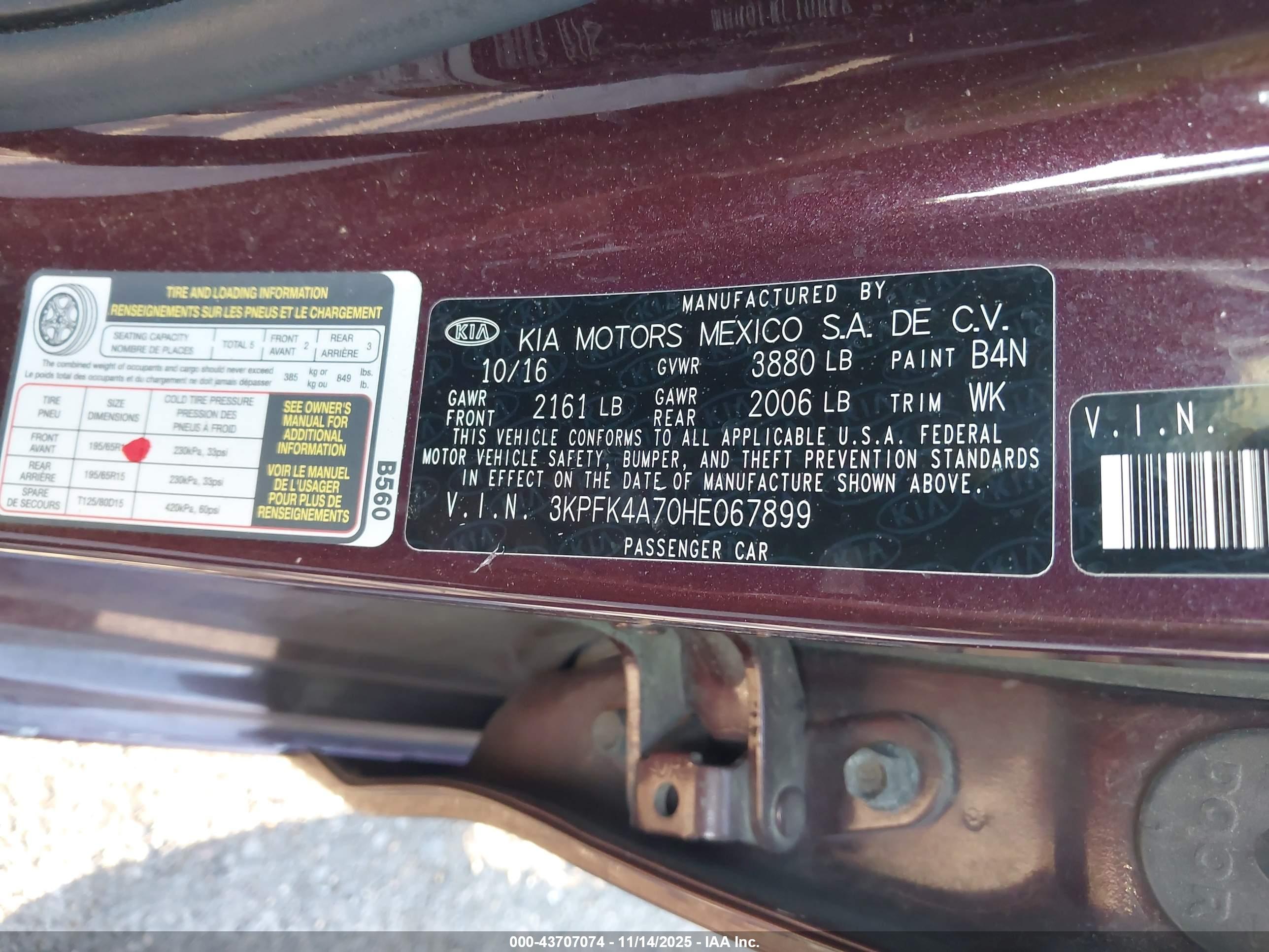 KIA FORTE image 9