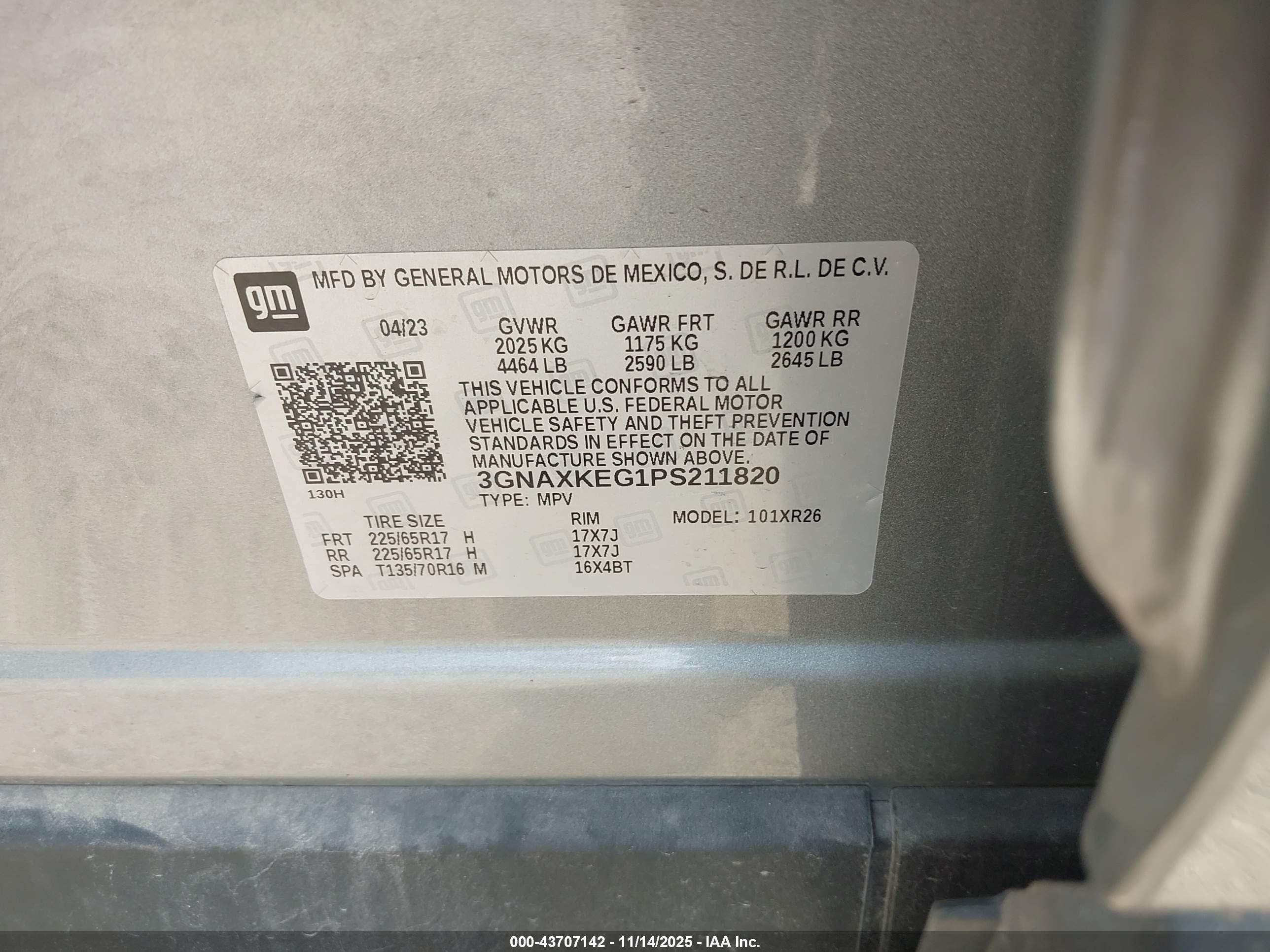 CHEVROLET EQUINOX image 9