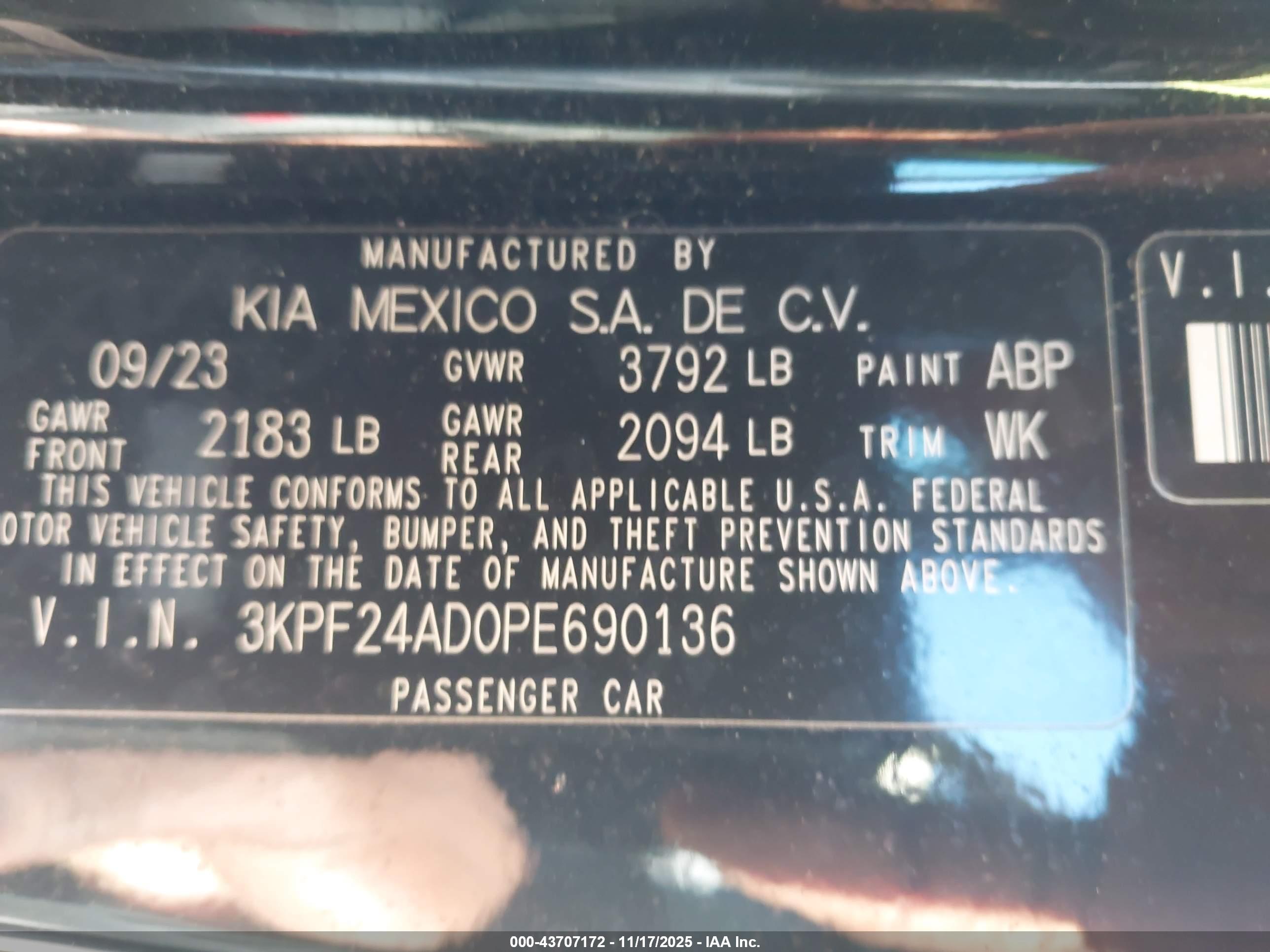 KIA FORTE image 9