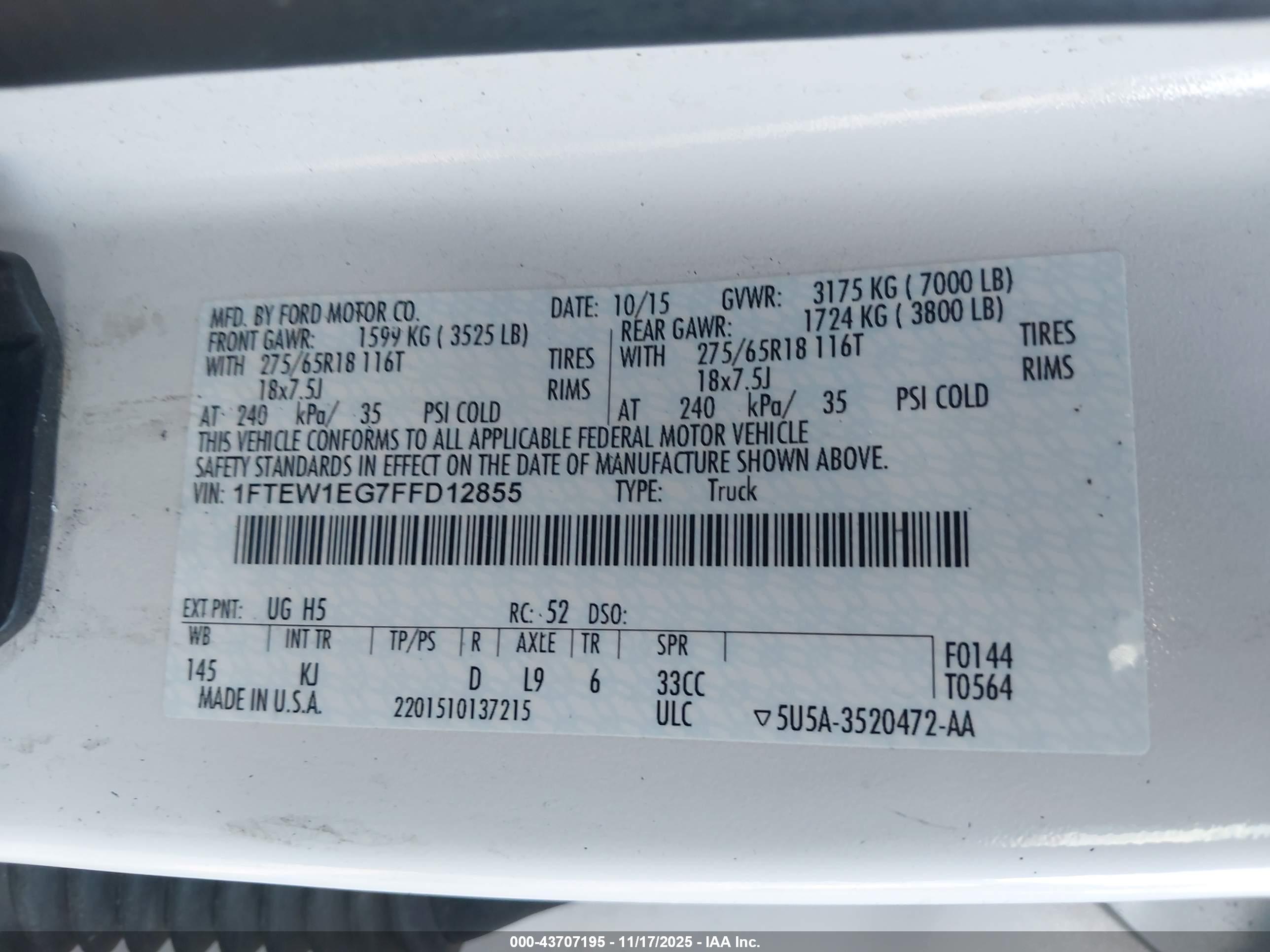 FORD F-150 image 9