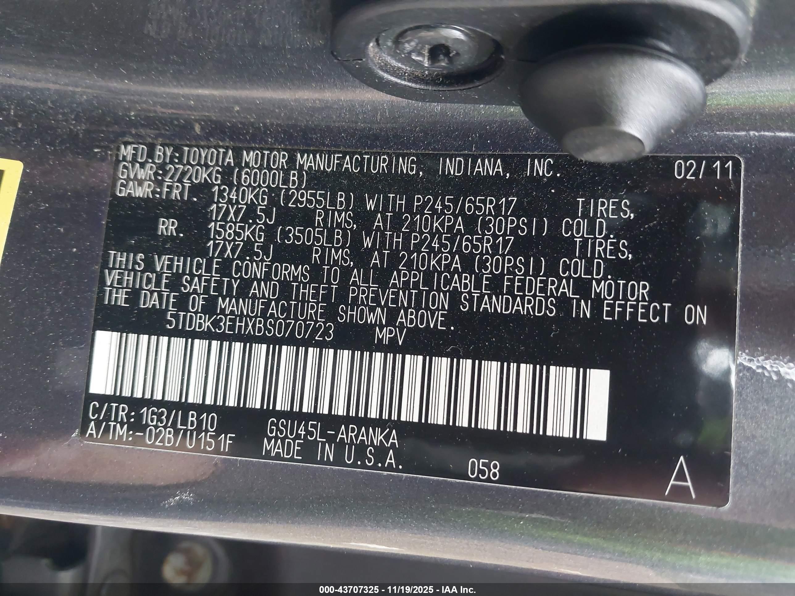 TOYOTA HIGHLANDER image 9