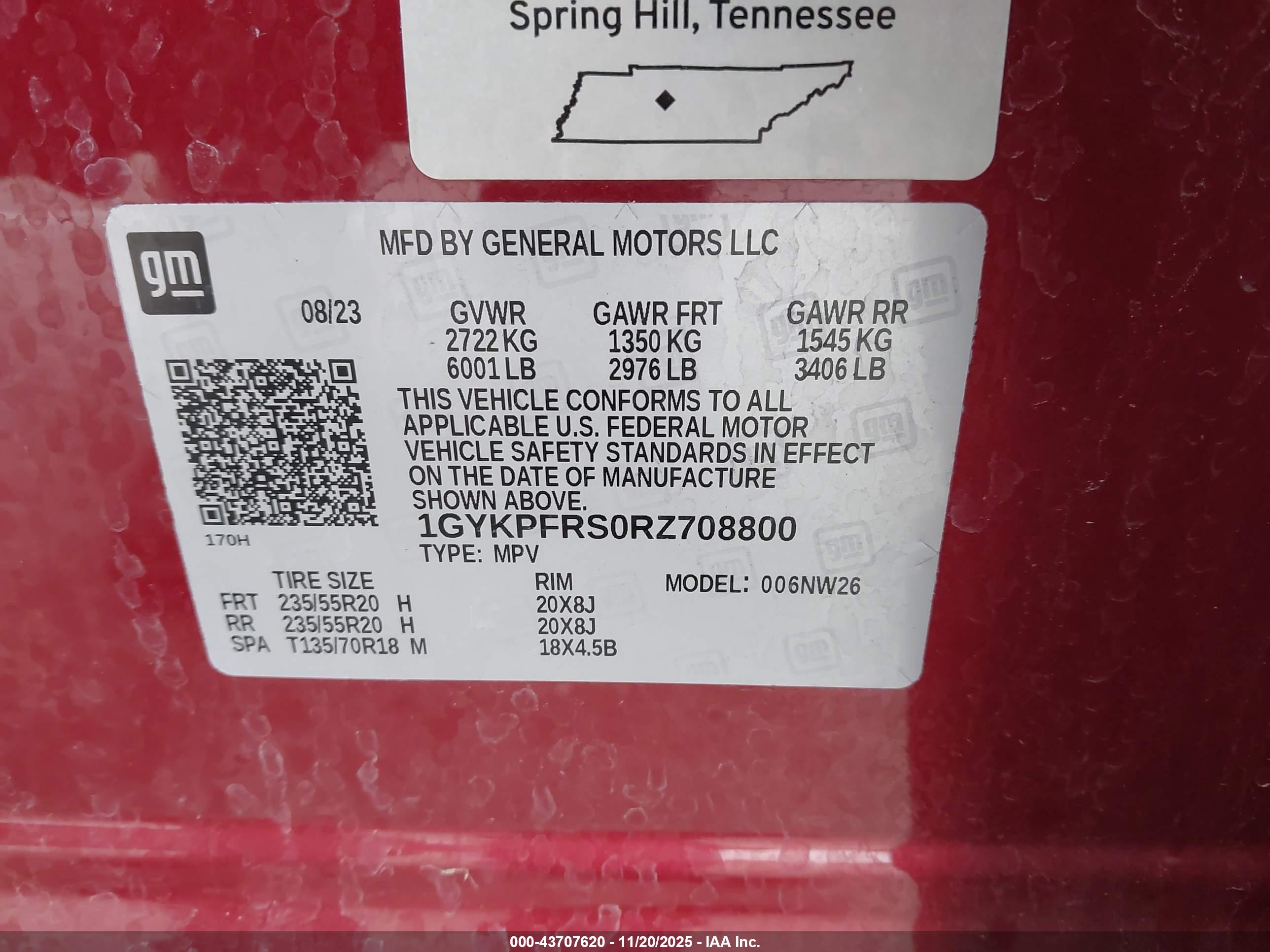 CADILLAC XT6 image 9