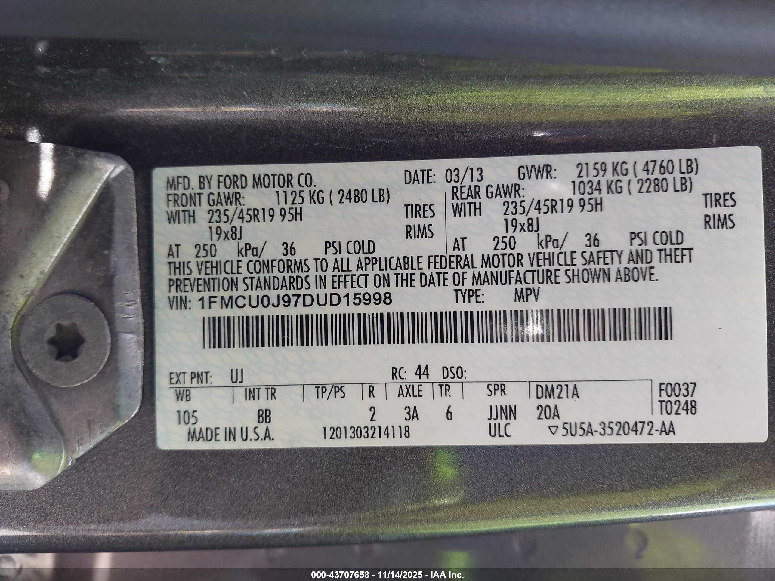 FORD ESCAPE image 9