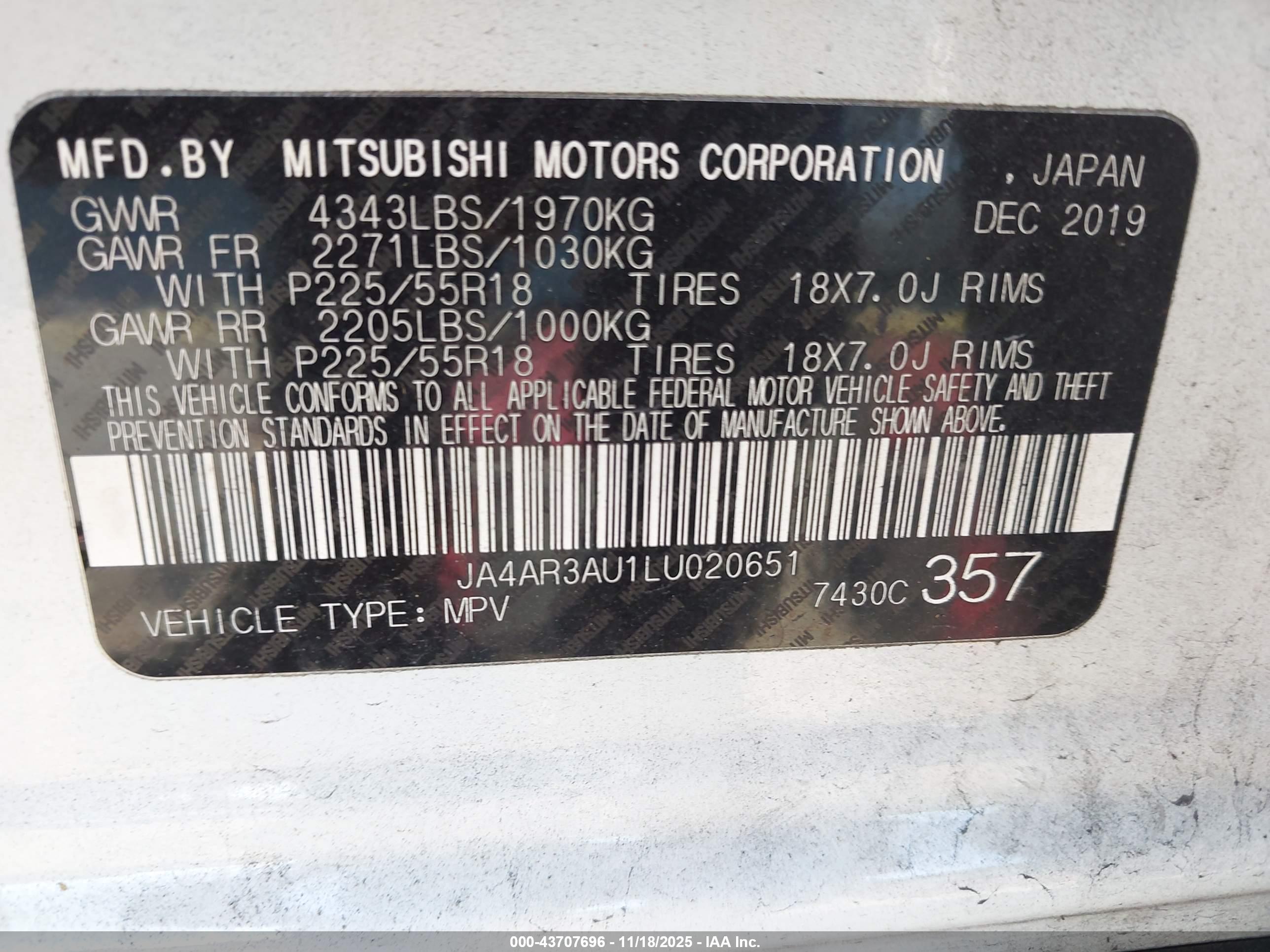 MITSUBISHI OUTLANDER image 9