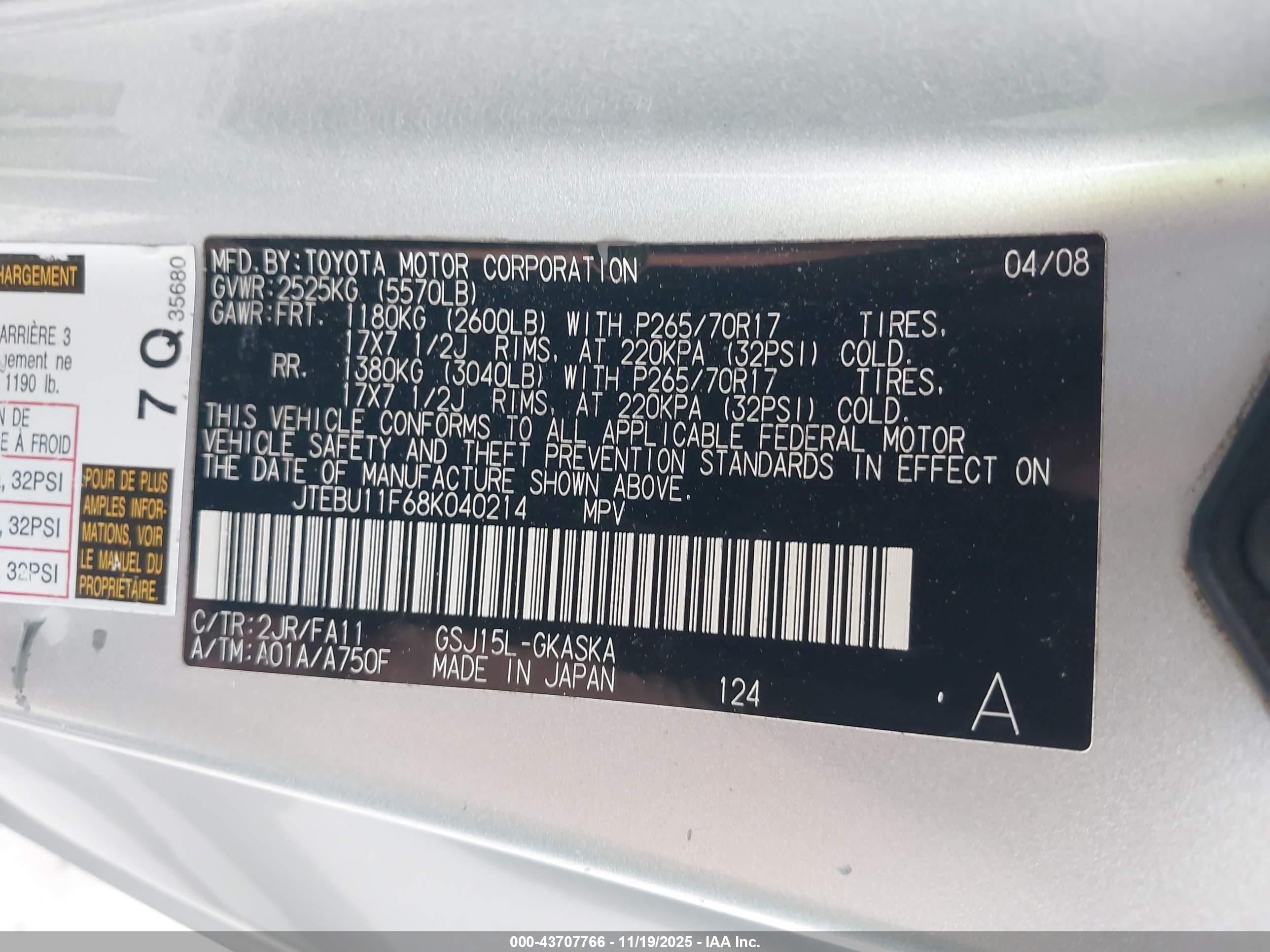 TOYOTA FJ image 9